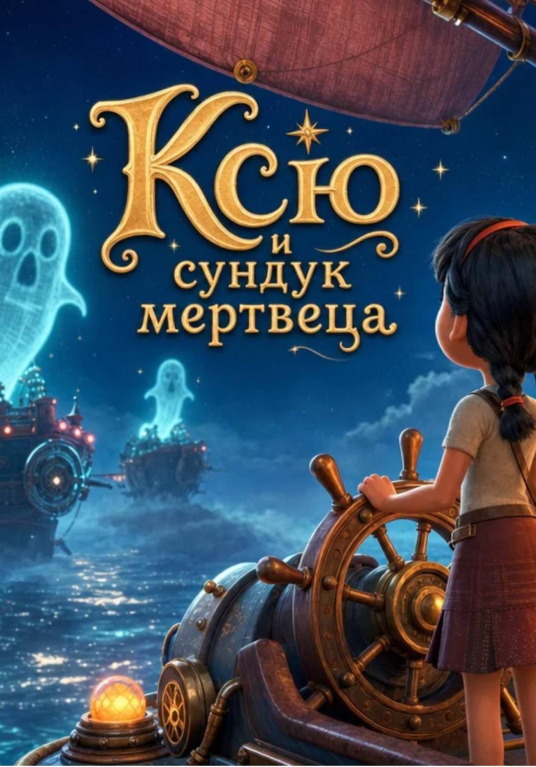 Обложка книги «Ксю и сундук мертвеца»