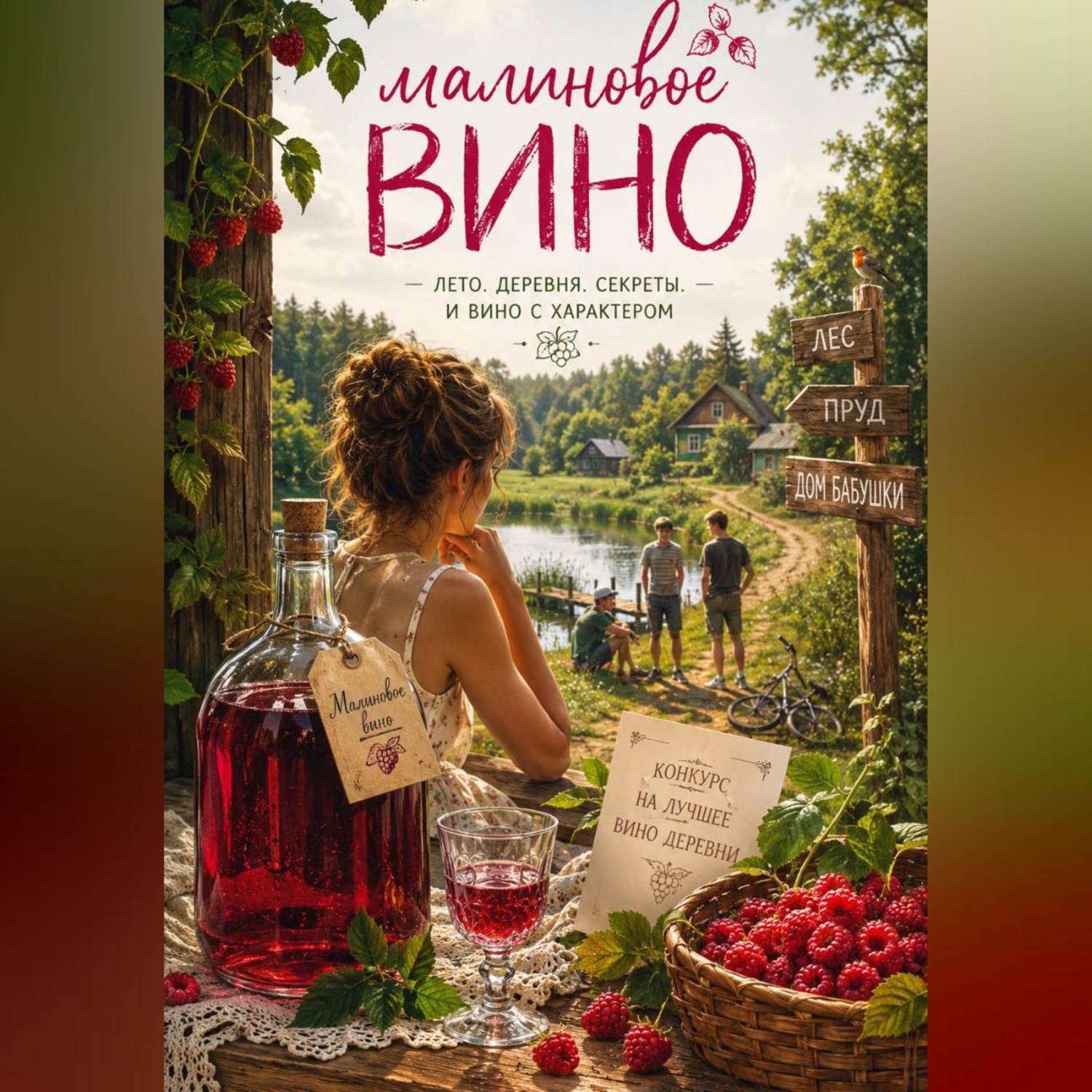 Обложка книги «Малиновое вино»