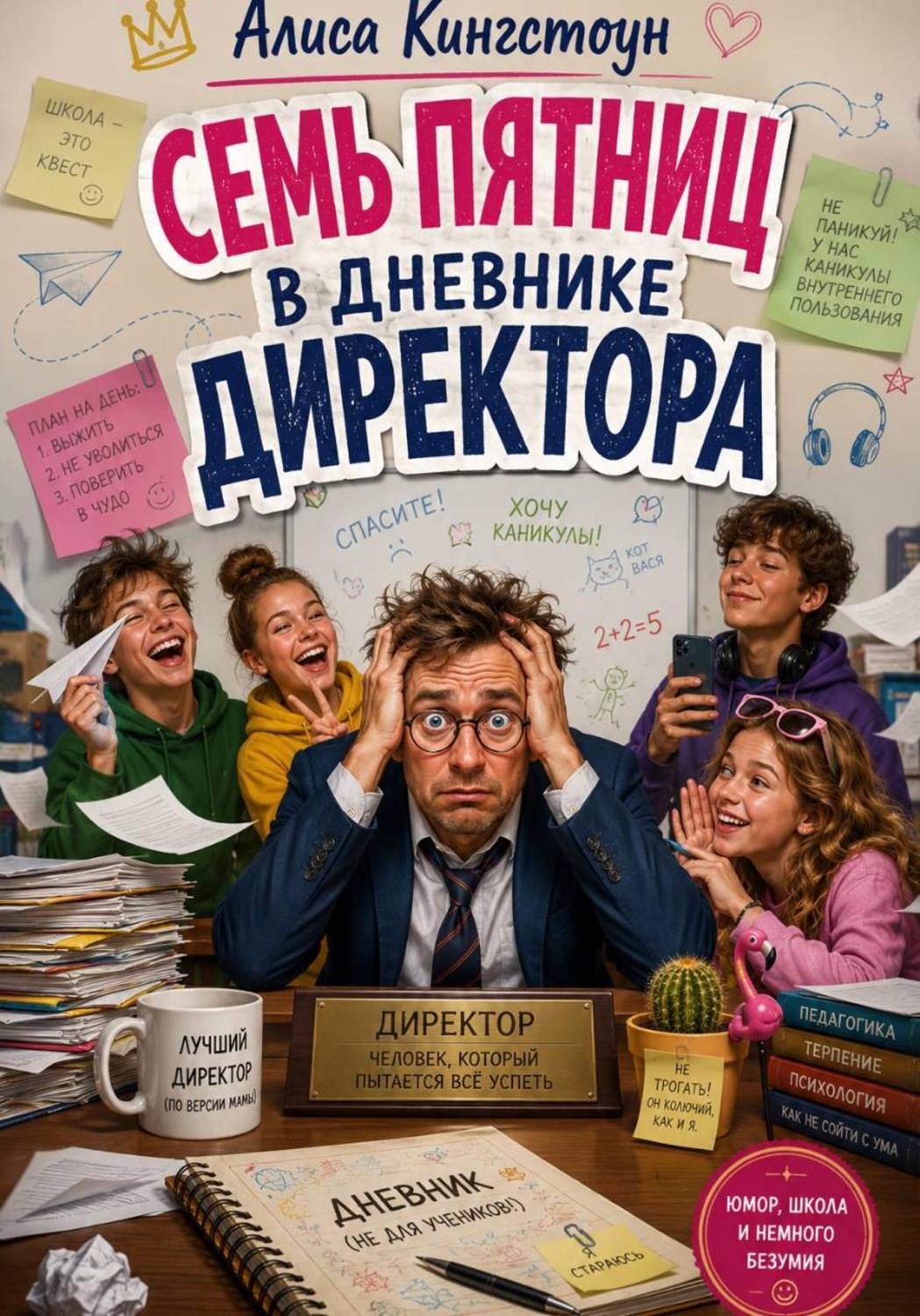Обложка книги «Семь пятниц в дневнике директора»