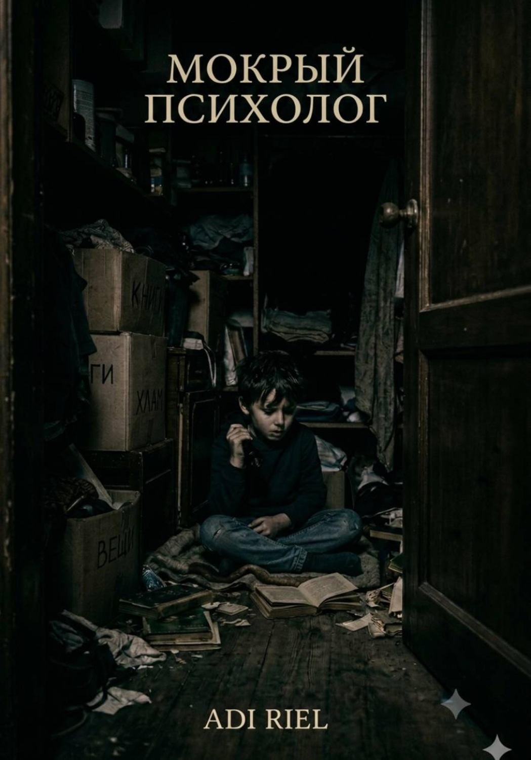 Обложка книги «Мокрый психолог»