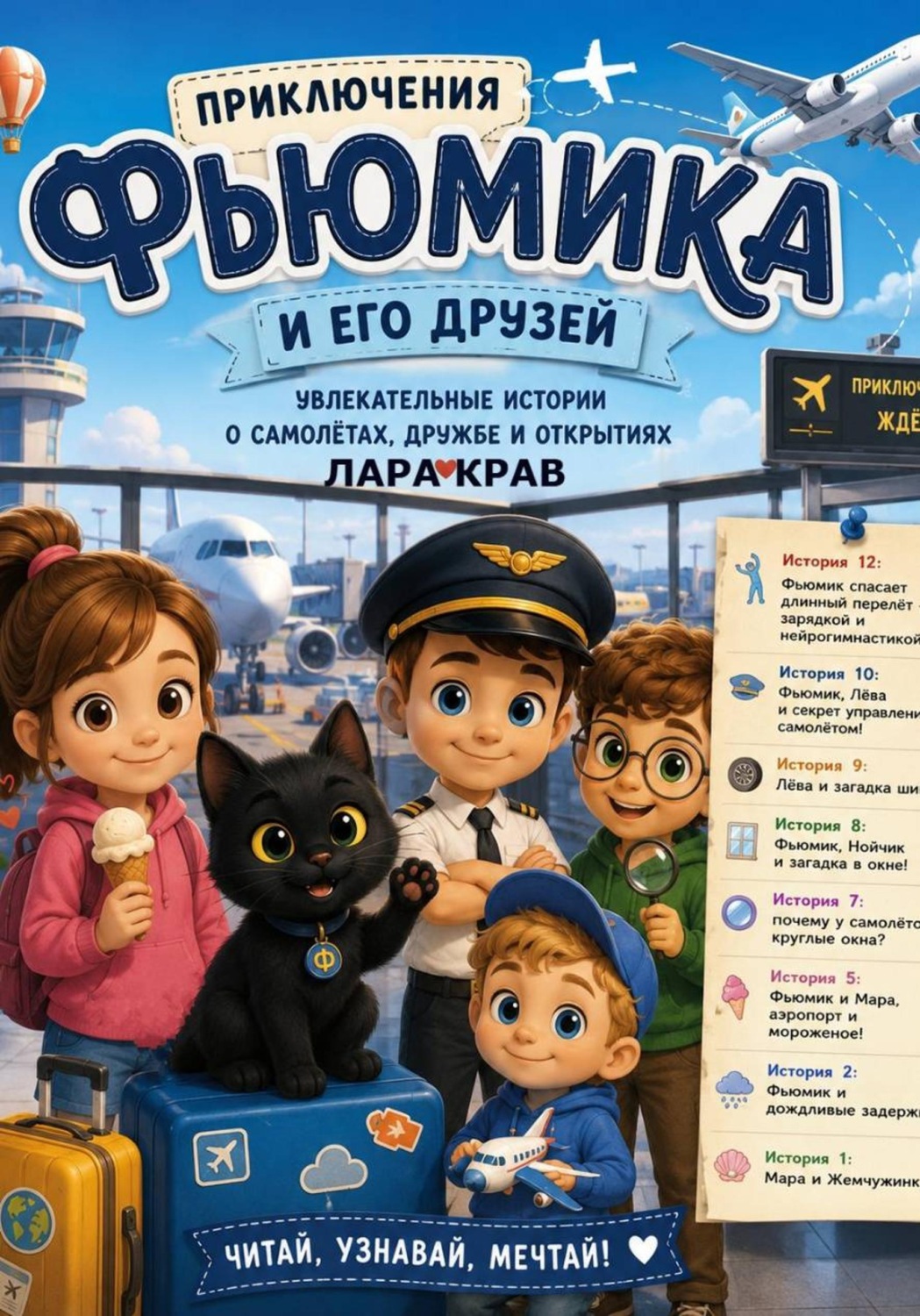 Обложка книги «Приключения Фьюмика и его друзей»