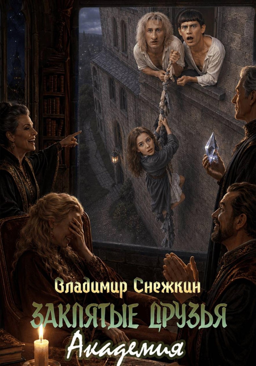 Обложка книги «Заклятые друзья. Академия»