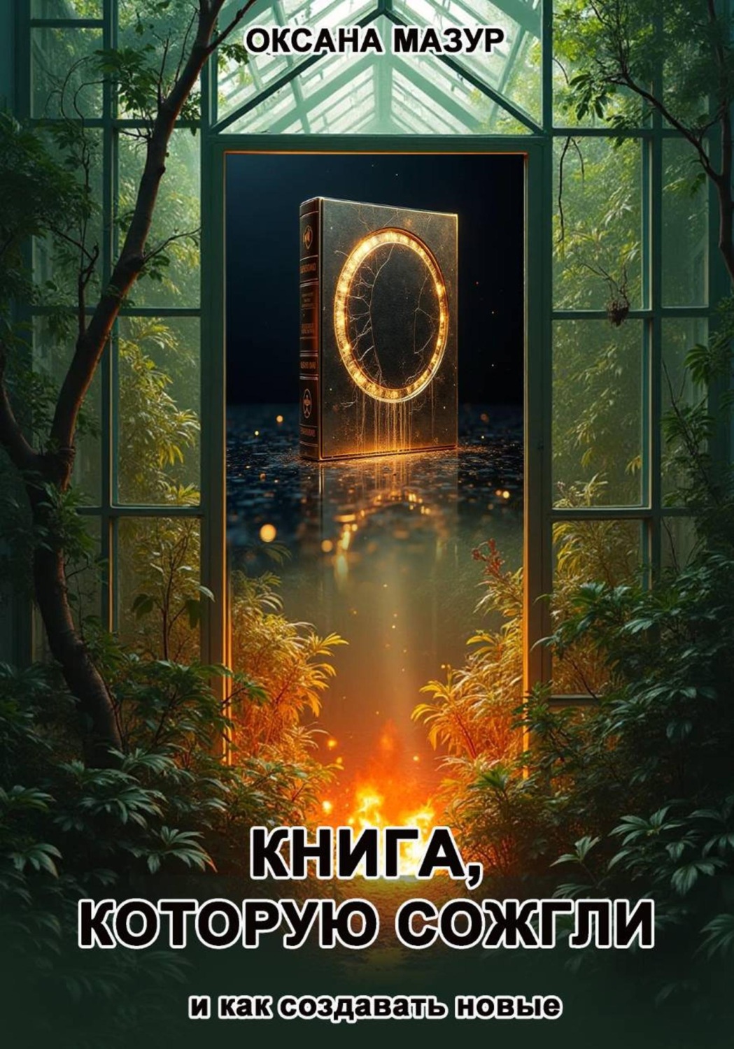 Обложка книги «Книга, которую сожгли, и как создавать новые»