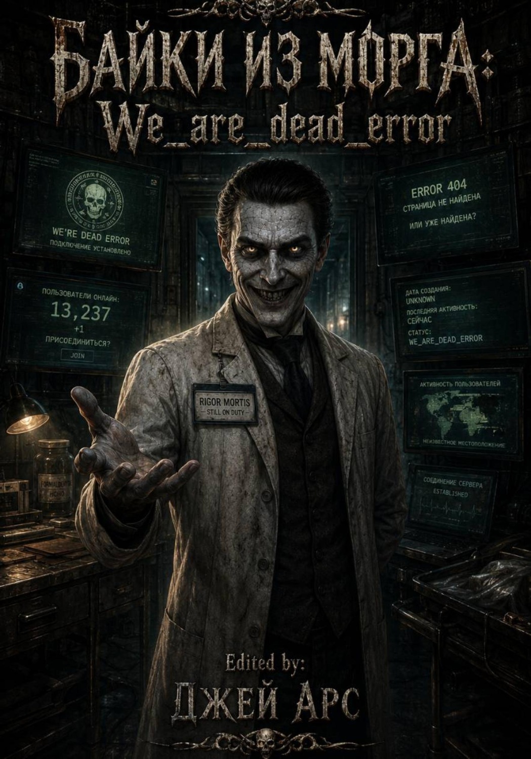 Обложка книги «Байки из морга: We_are_dead_error»
