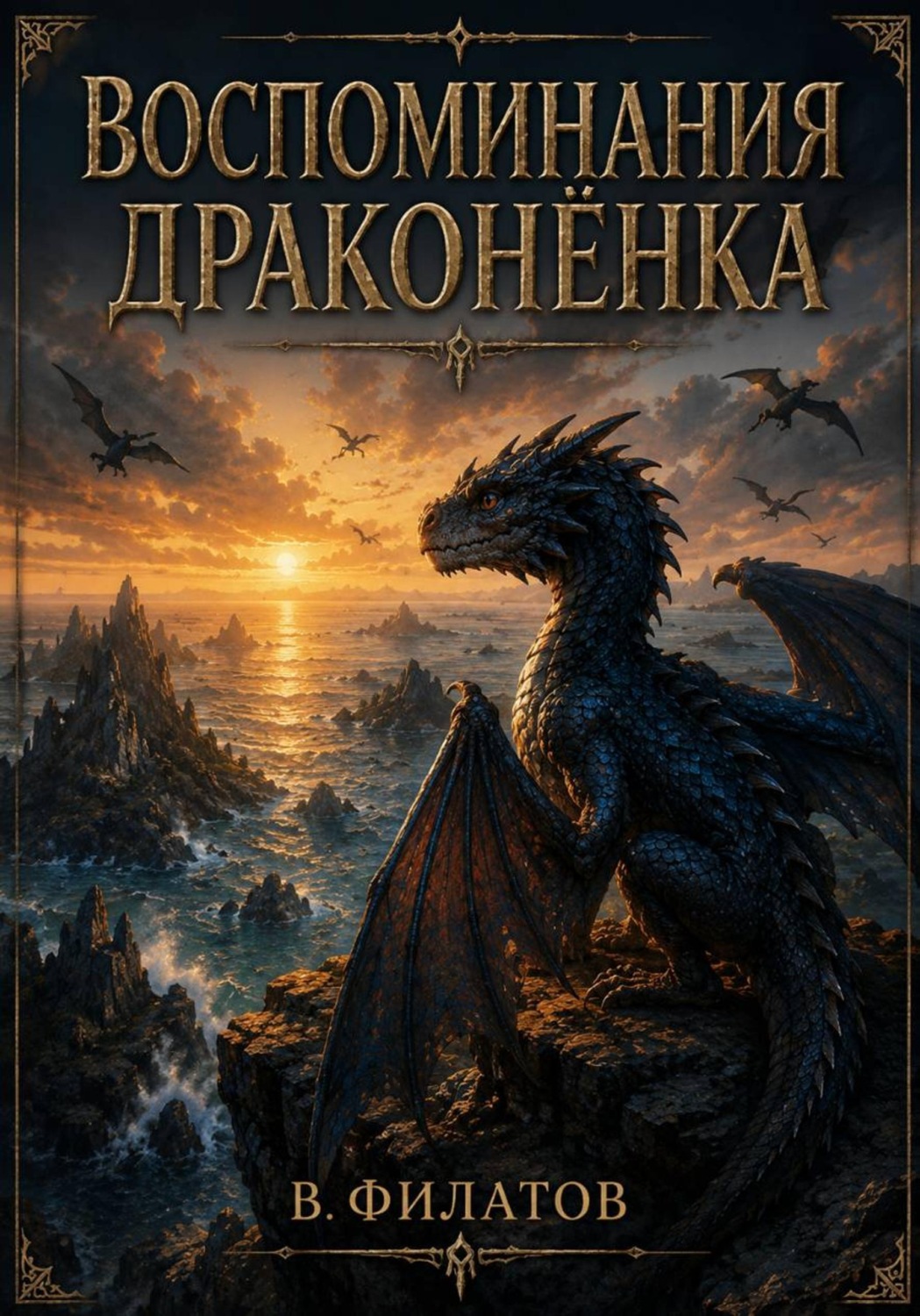 Обложка книги «Воспоминания драконенка»