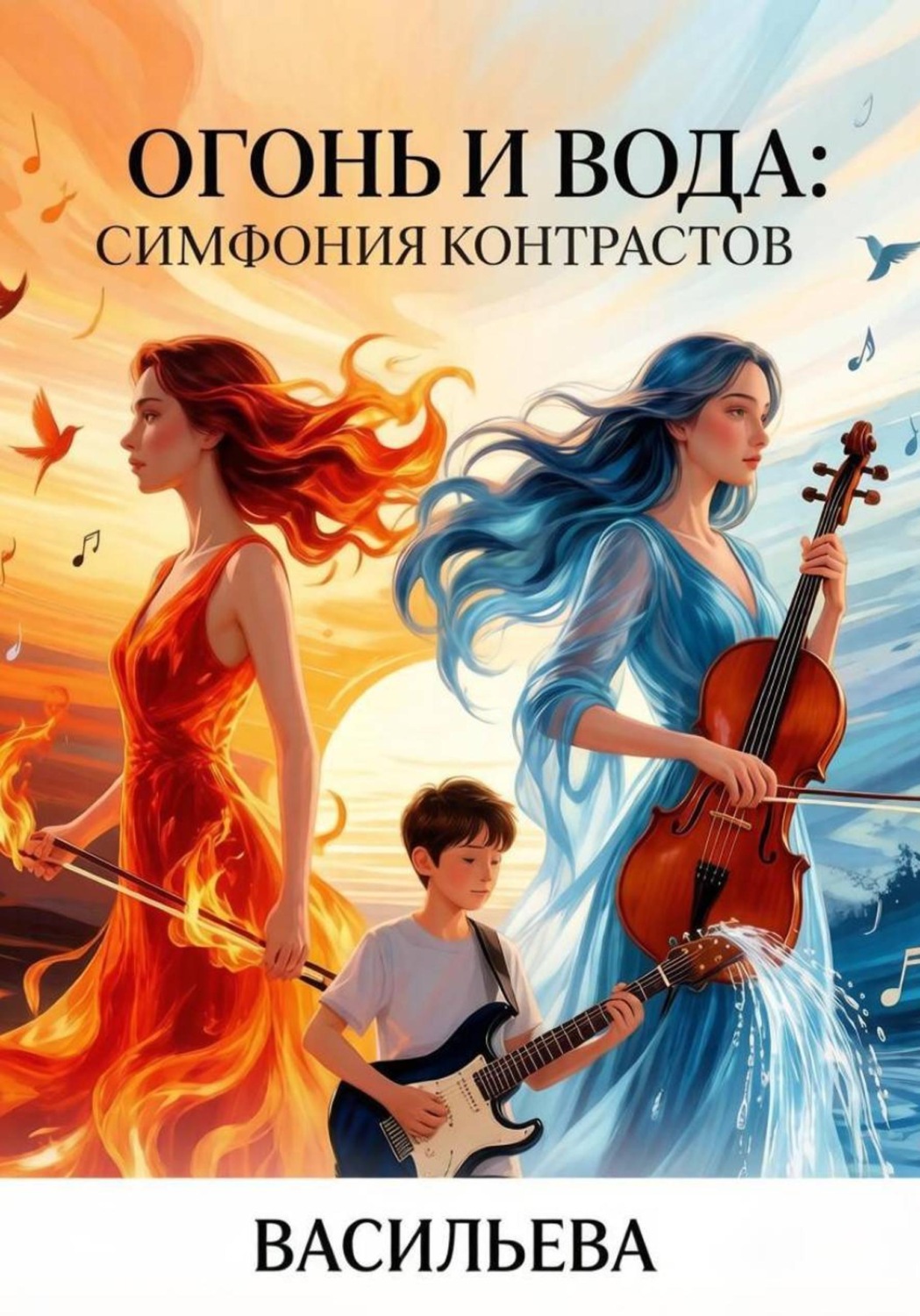 Обложка книги «Огонь и Вода: Симфония контрастов»