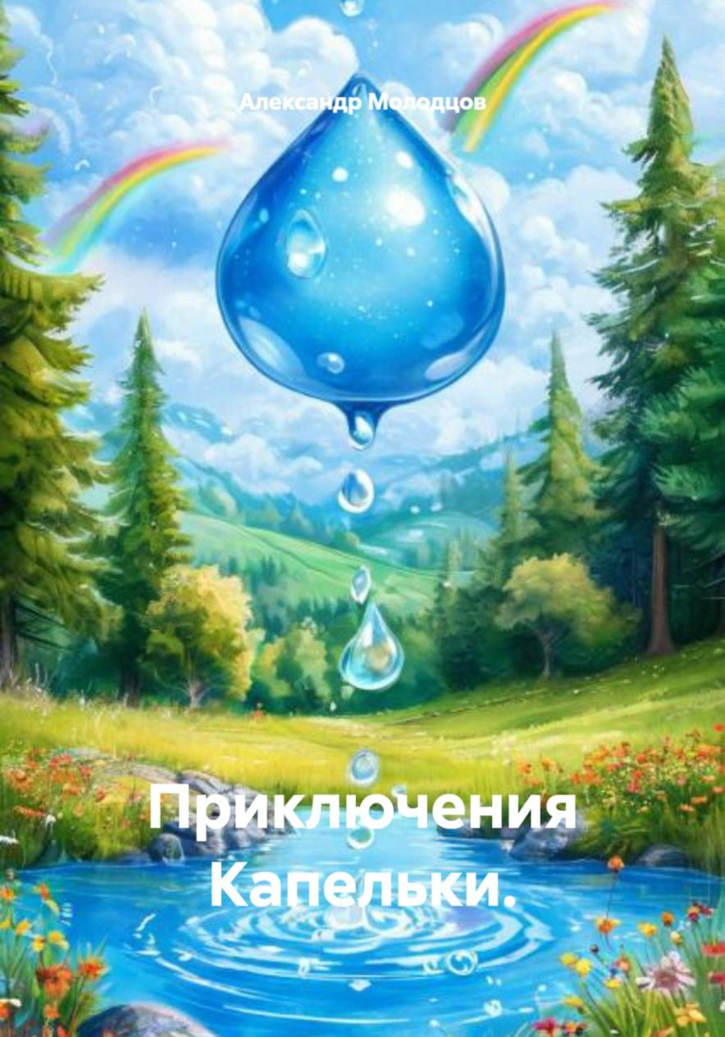 Обложка книги «Приключения Капельки»