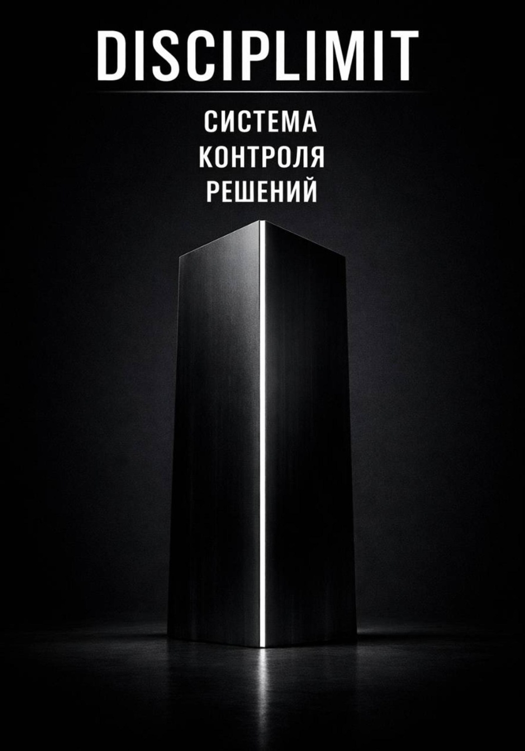 Обложка книги «DISCIPLIMIT. Система контроля решений»