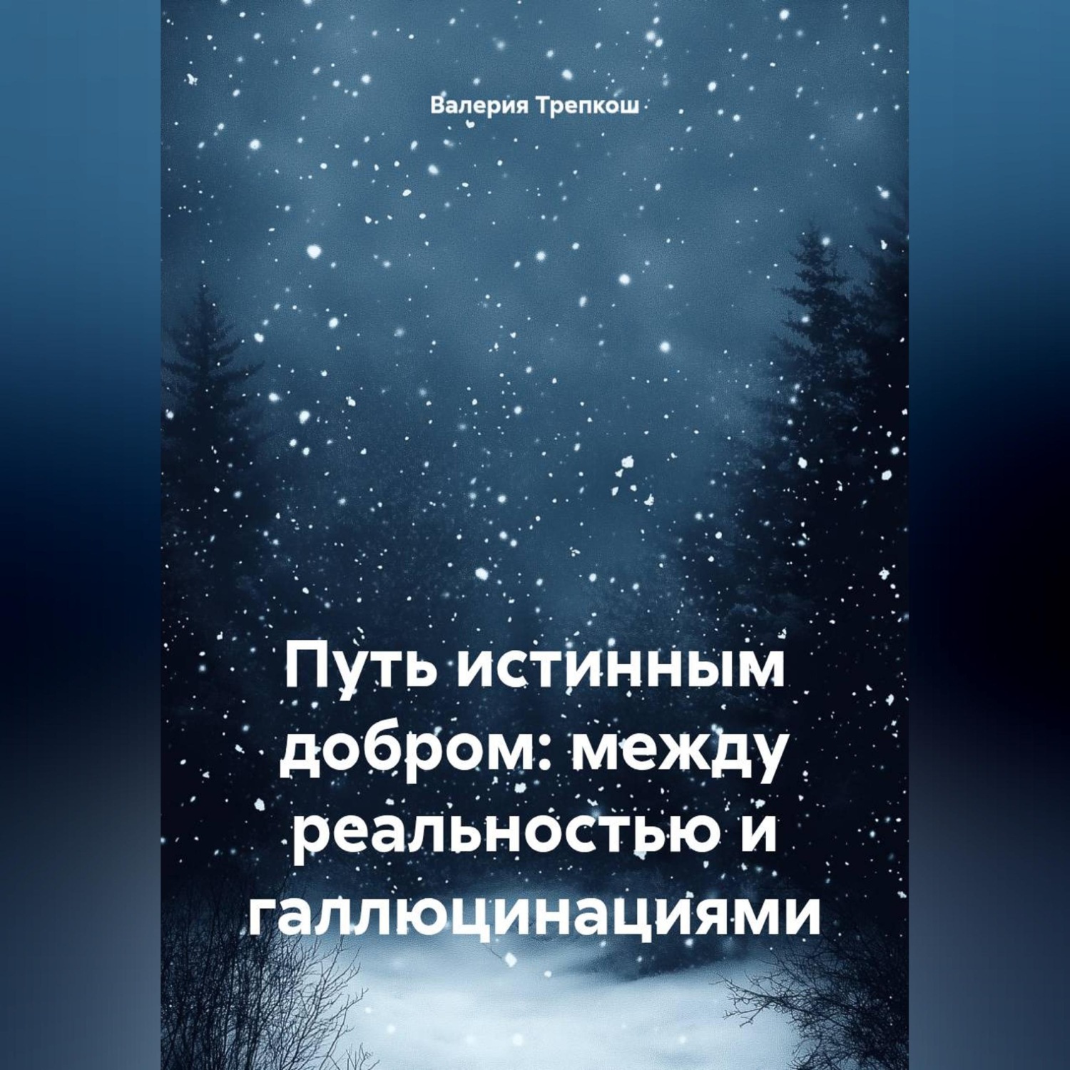 Обложка книги «Путь истинным добром: между реальностью и галлюцинациями»