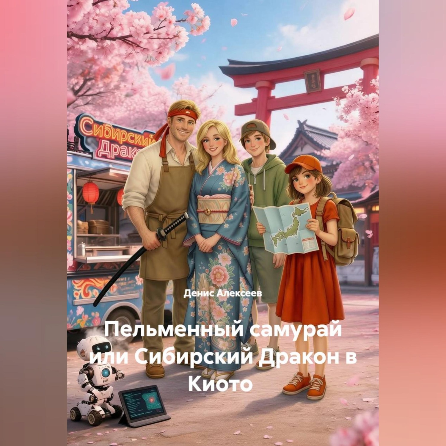 Обложка книги «Пельменный самурай или Сибирский Дракон в Киото»
