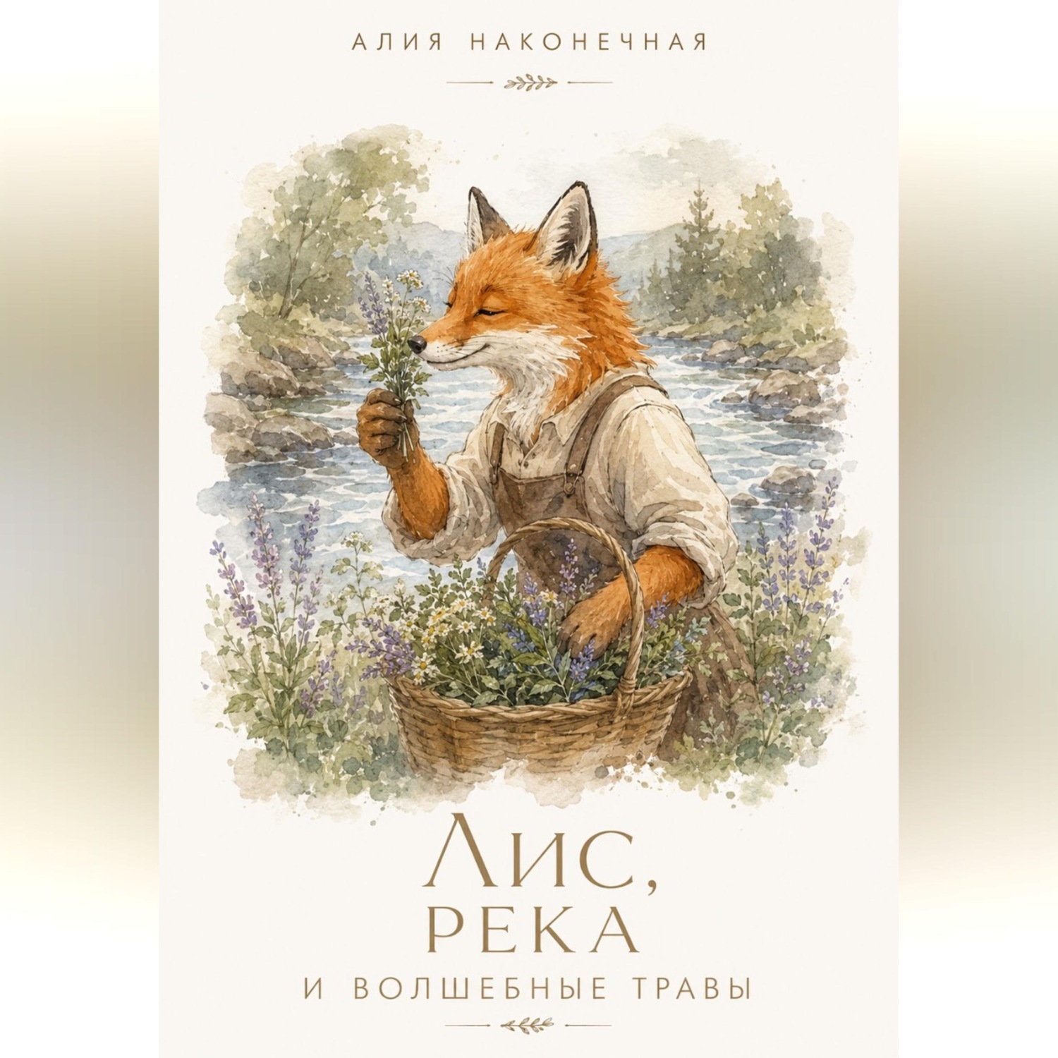 Обложка книги «Лис, река и волшебные травы»