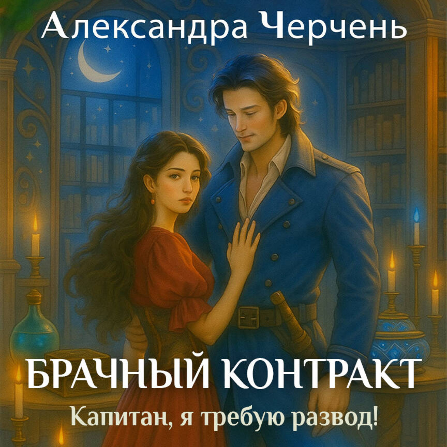 Обложка книги «Брачный контракт. Капитан, я требую развод!»