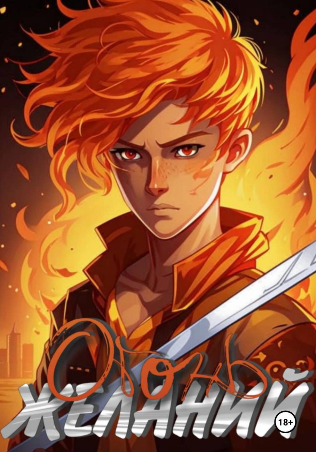 Обложка книги «Огонь Желаний»