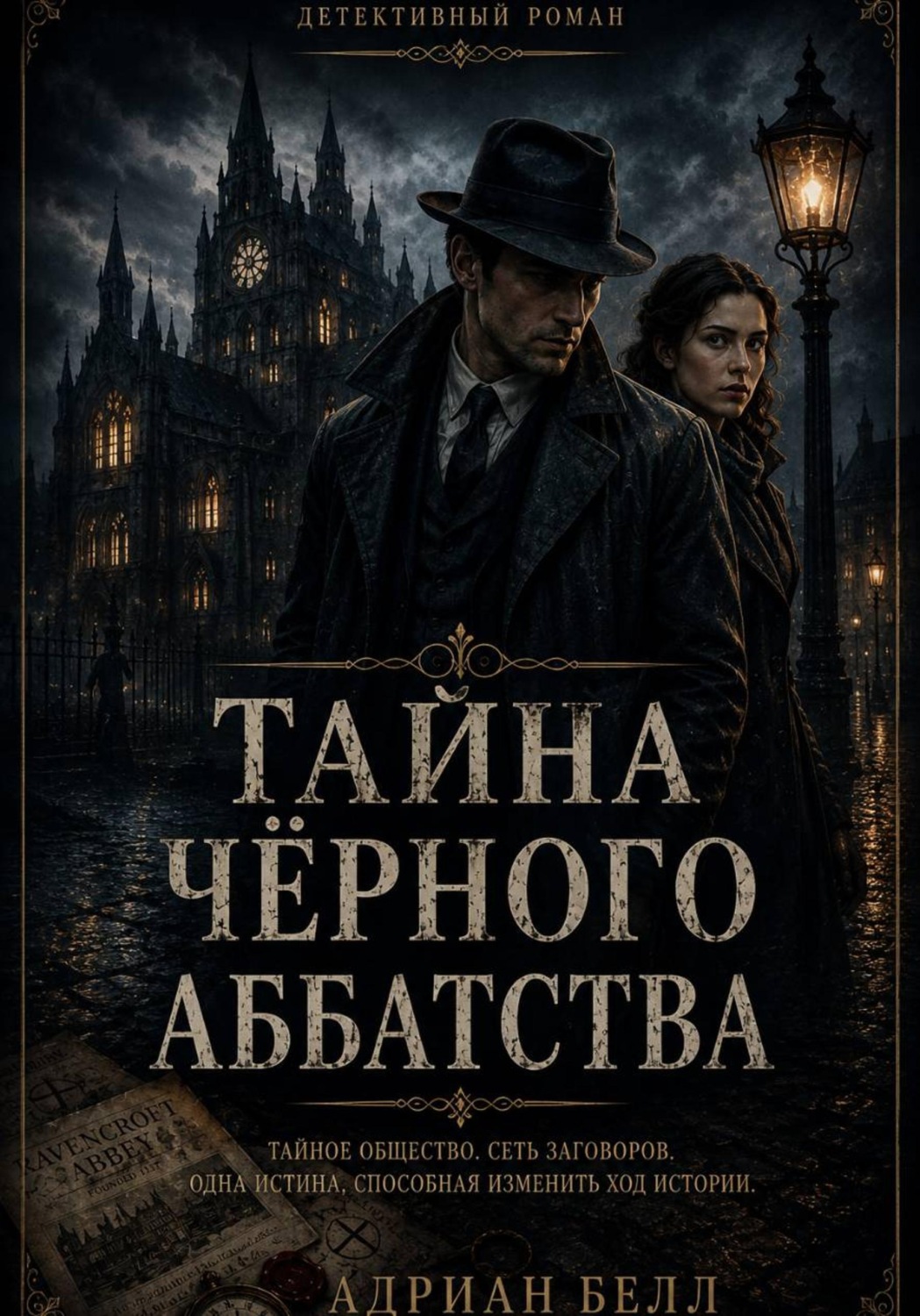 Обложка книги «ТАЙНА ЧЕРНОГО АББАТСТВА»