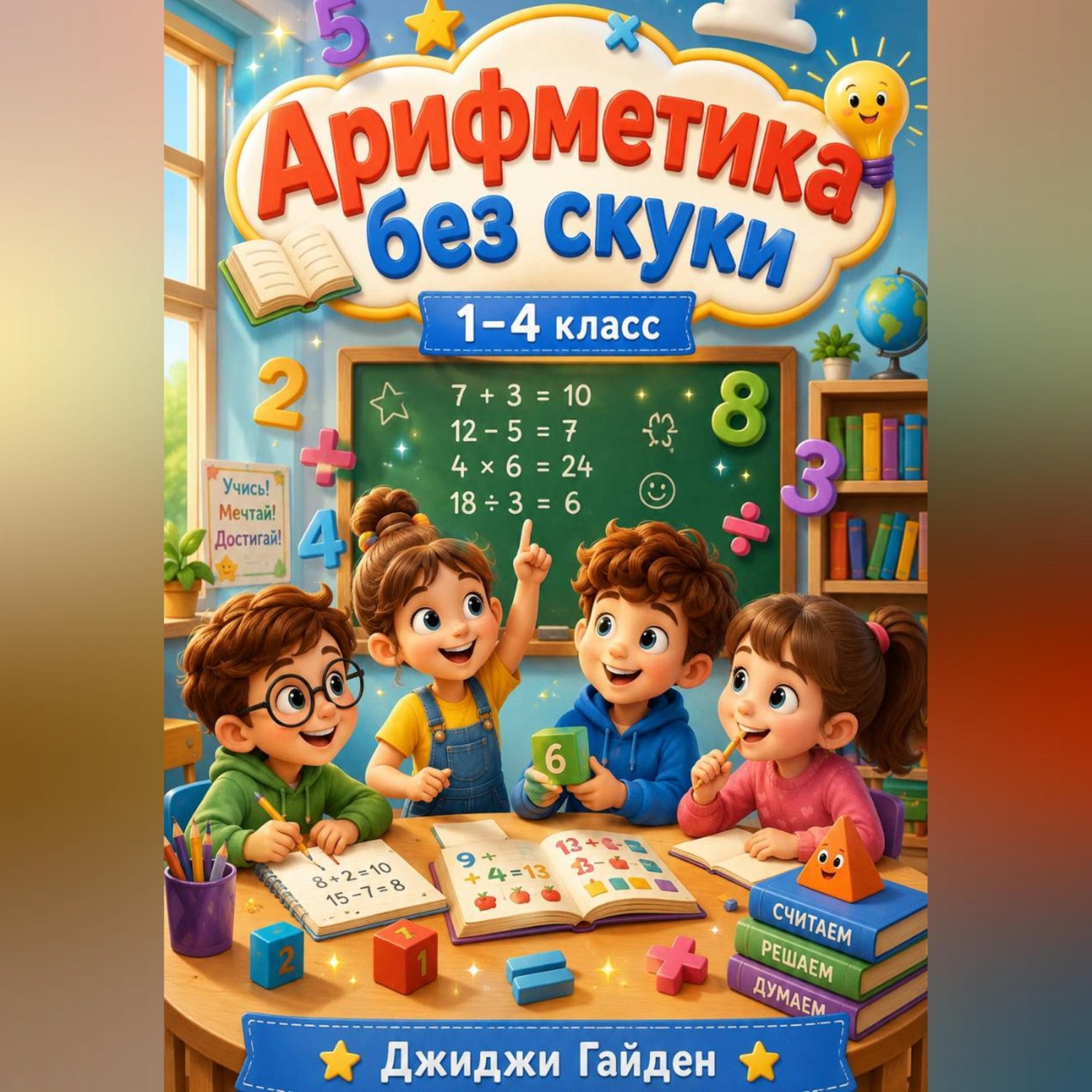 Обложка книги «Арифметика без скуки. 1–4 класс»
