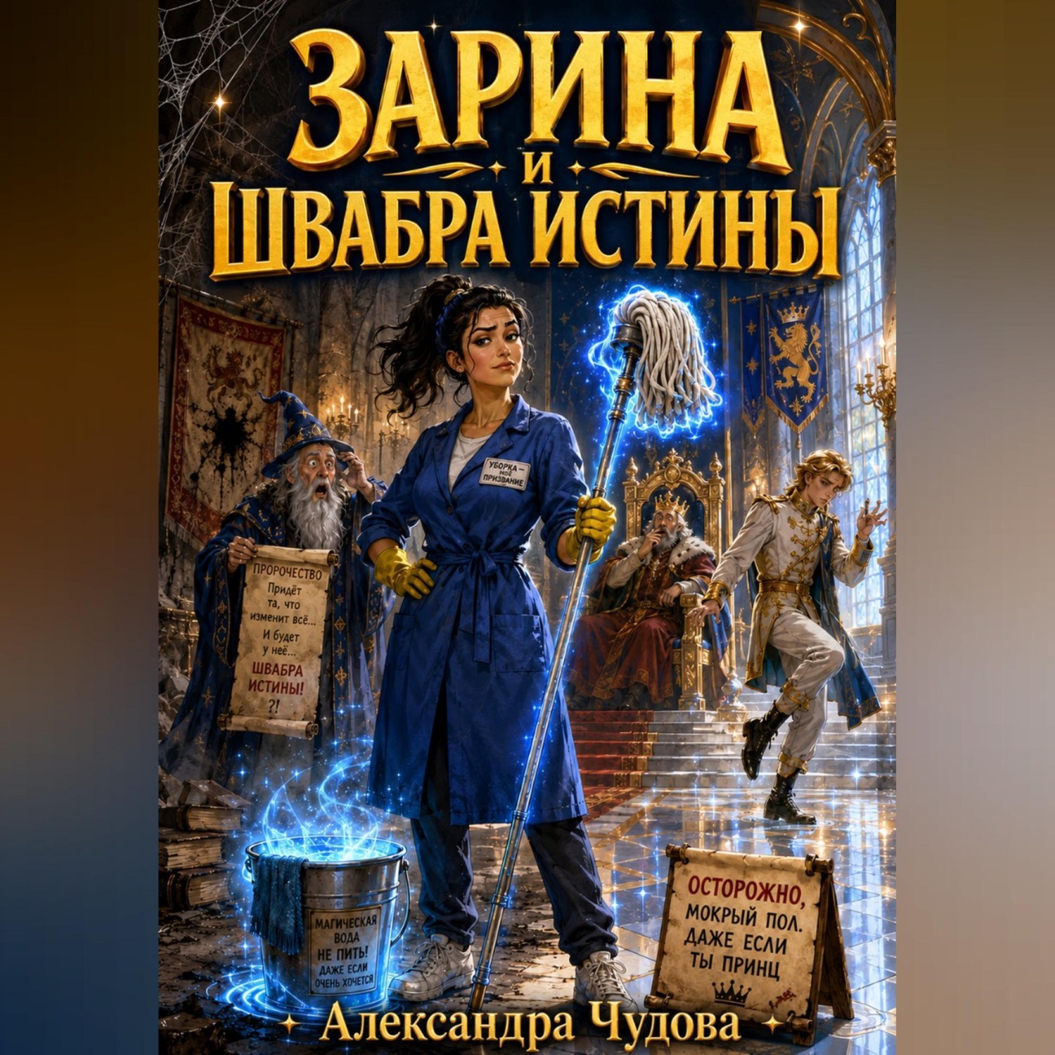 Обложка книги «Зарина и Швабра Истины»