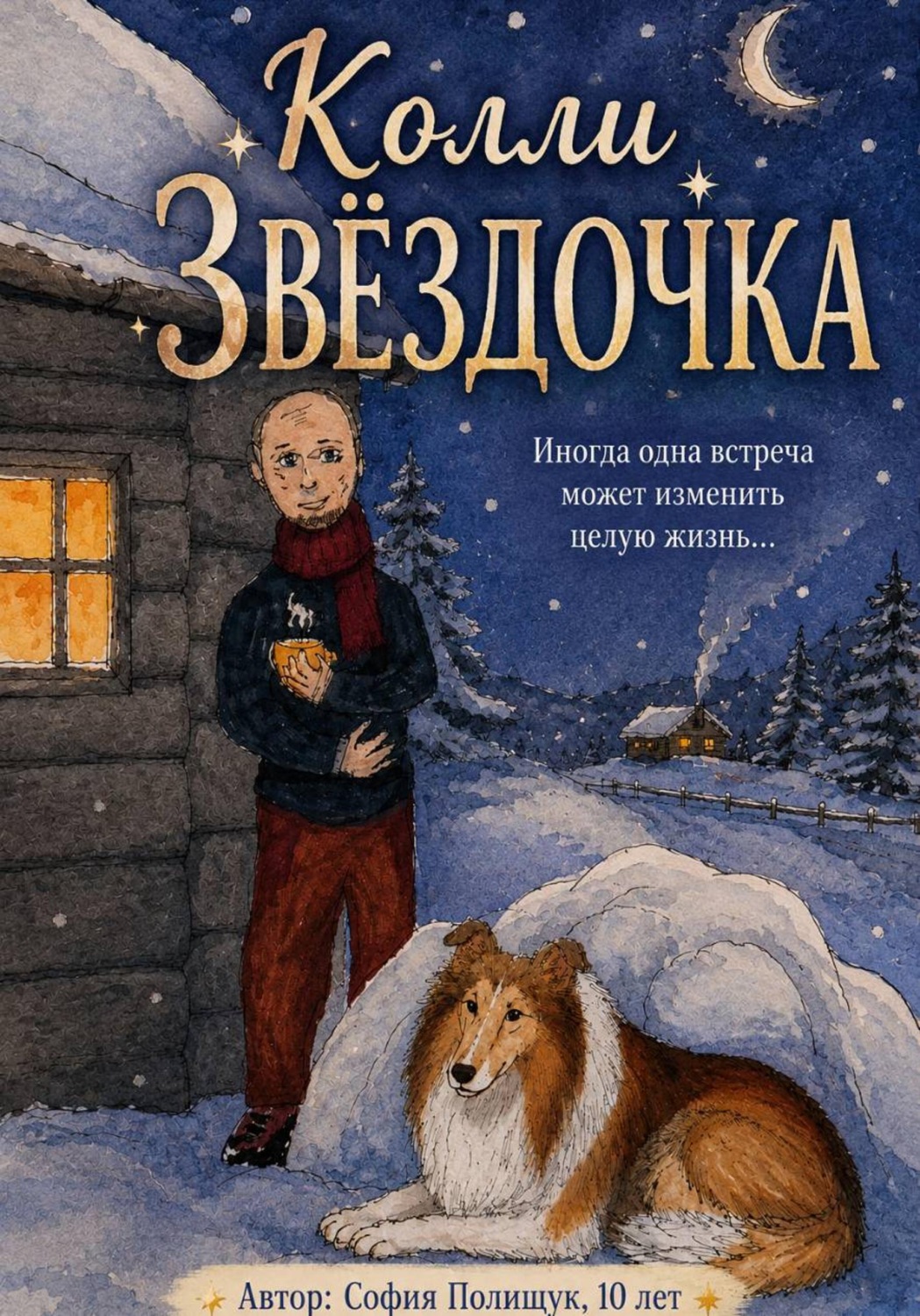 Обложка книги «Колли Звездочка»