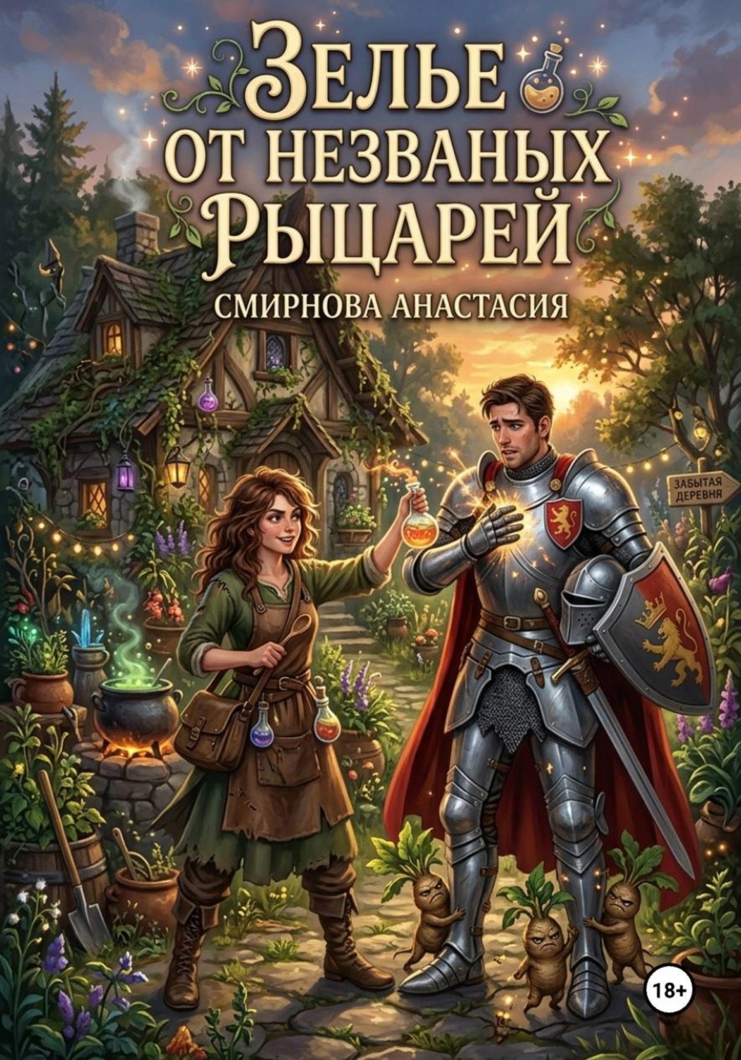 Обложка книги «Зелье от незваных рыцарей»