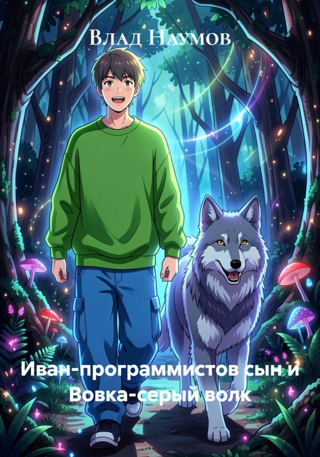 Обложка книги «Иван-программистов сын и Вовка-серый волк»