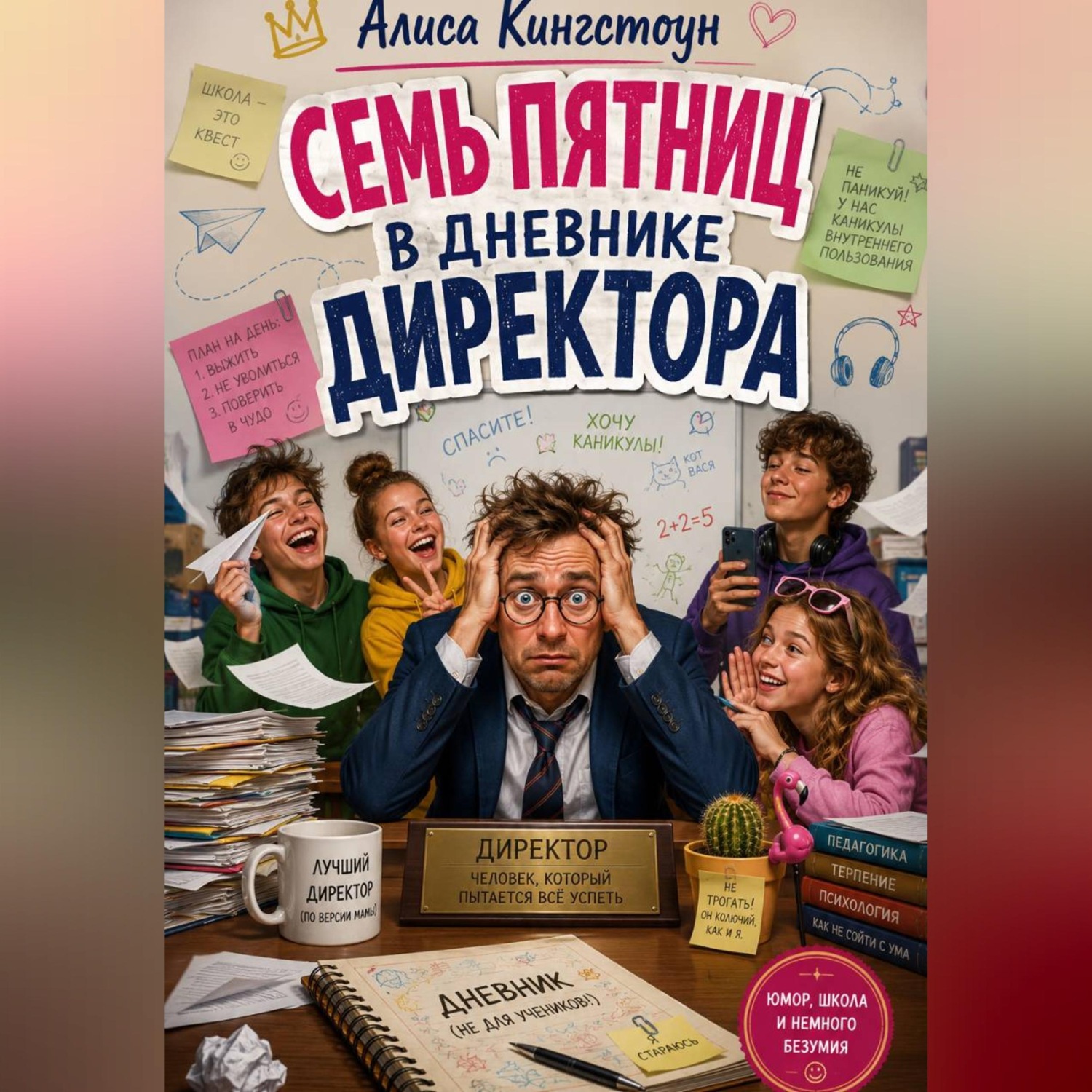 Обложка книги «Семь пятниц. В дневнике директора»