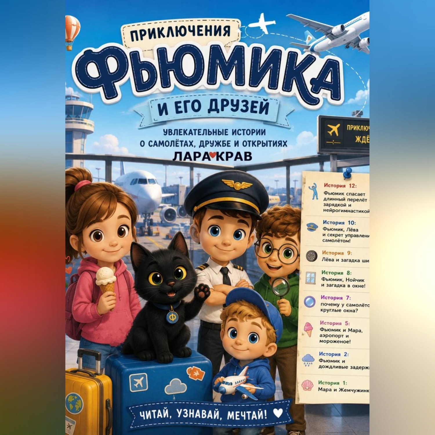 Обложка книги «Приключения Фьюмика и его друзей.»