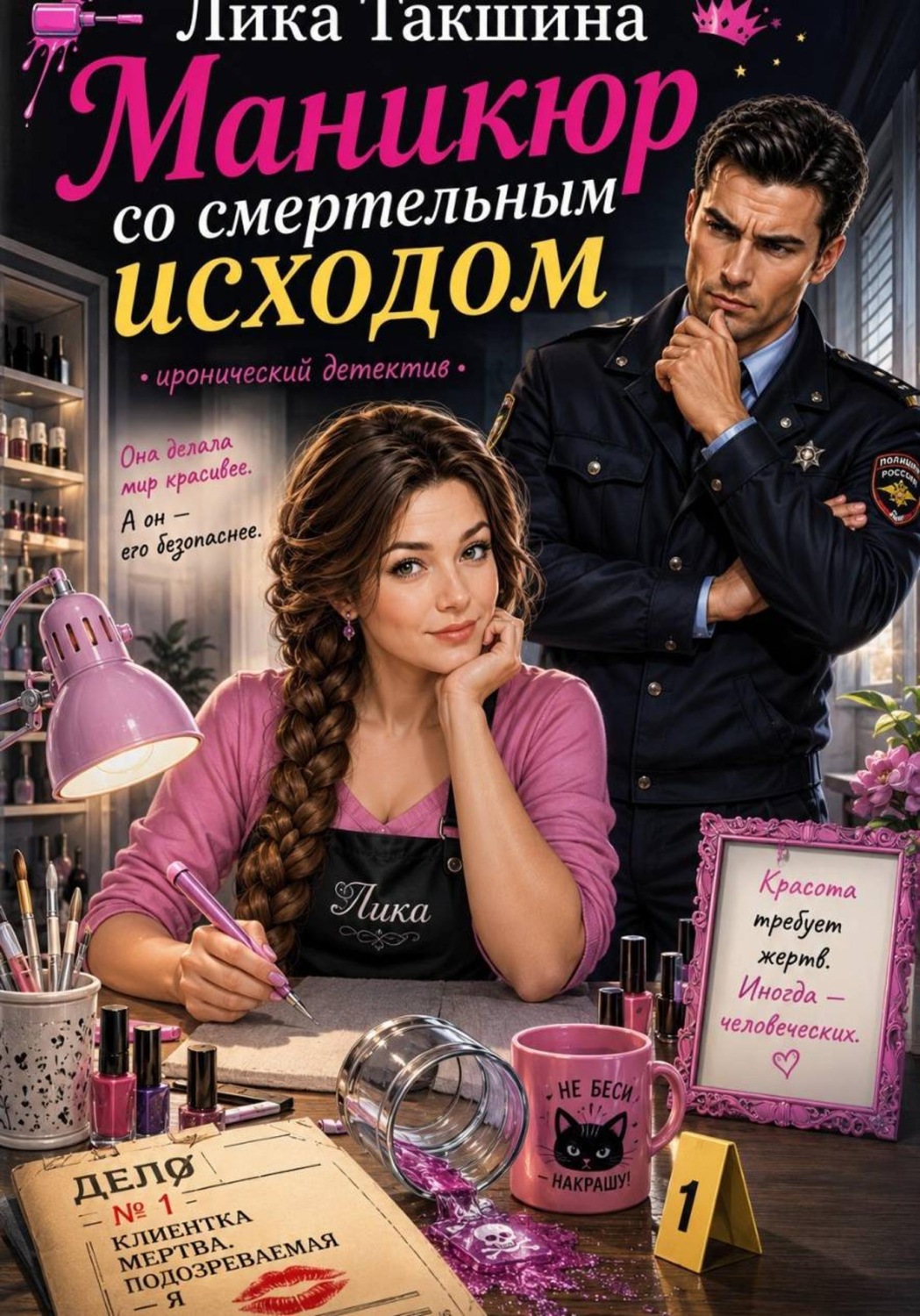 Обложка книги «МАНИКЮР СО СМЕРТЕЛЬНЫМ ИСХОДОМ»
