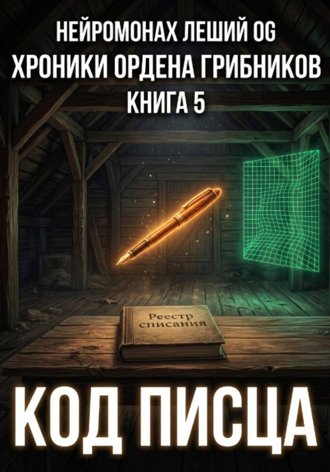 Обложка книги «Хроники ордена грибников. Книга 5. Код писца»