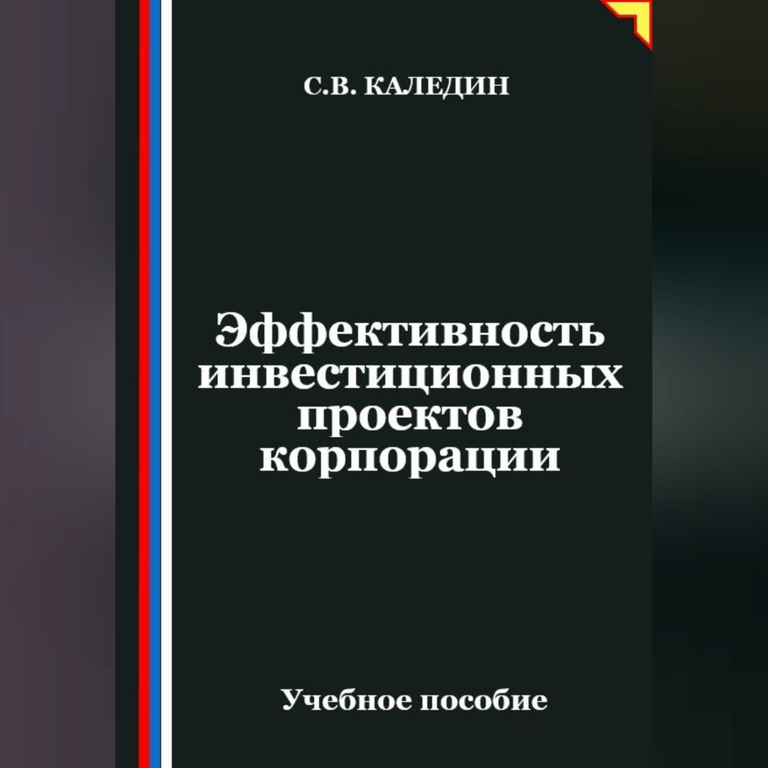 Обложка книги «Эффективность инвестиционных проектов корпорации»