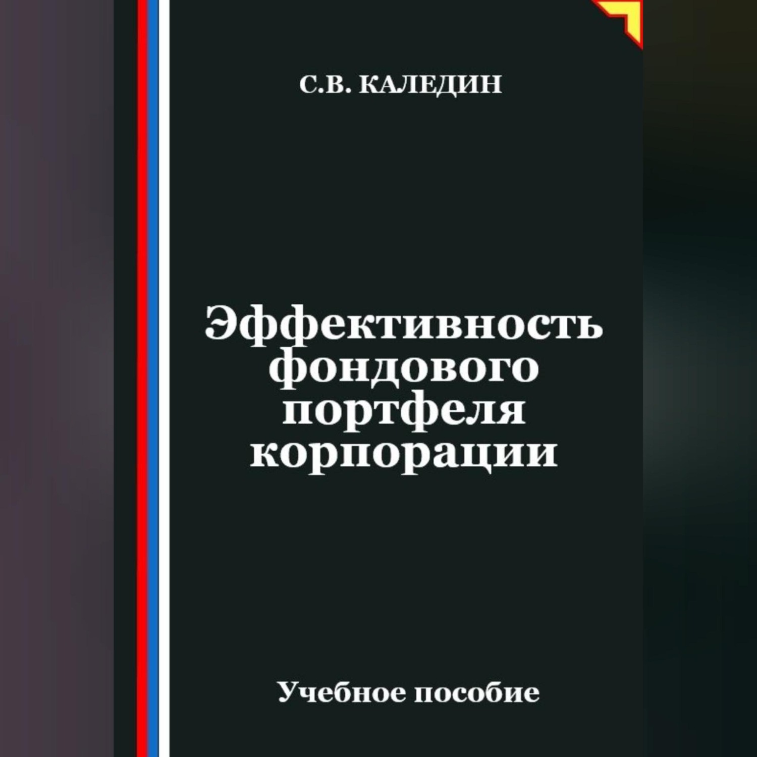 Обложка книги «Эффективность фондового портфеля корпорации»