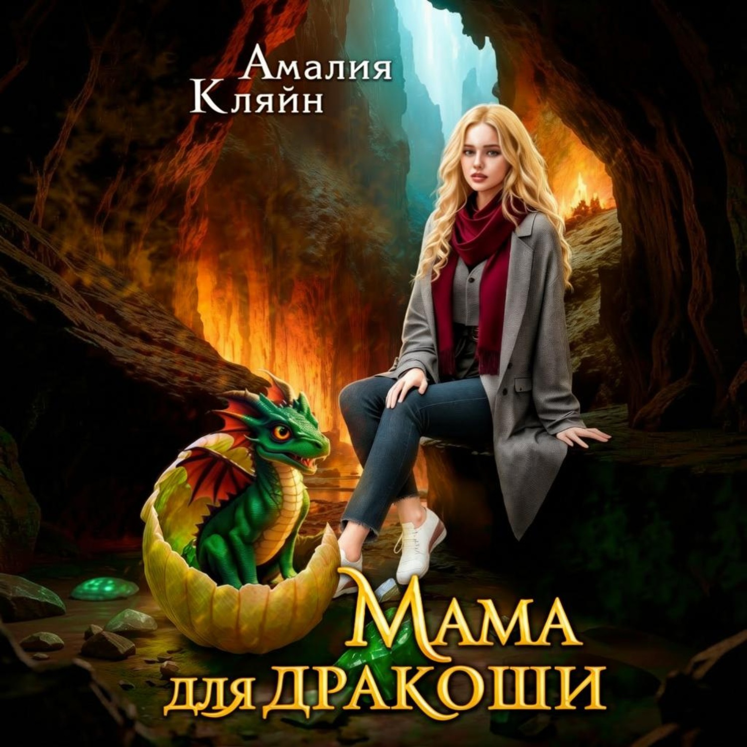 Обложка книги «Мама для дракоши»