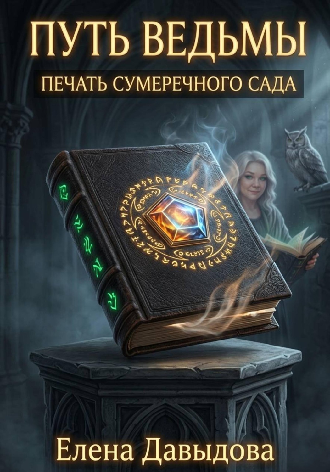 Обложка книги «Путь ведьмы. Печать Сумеречного Сада»