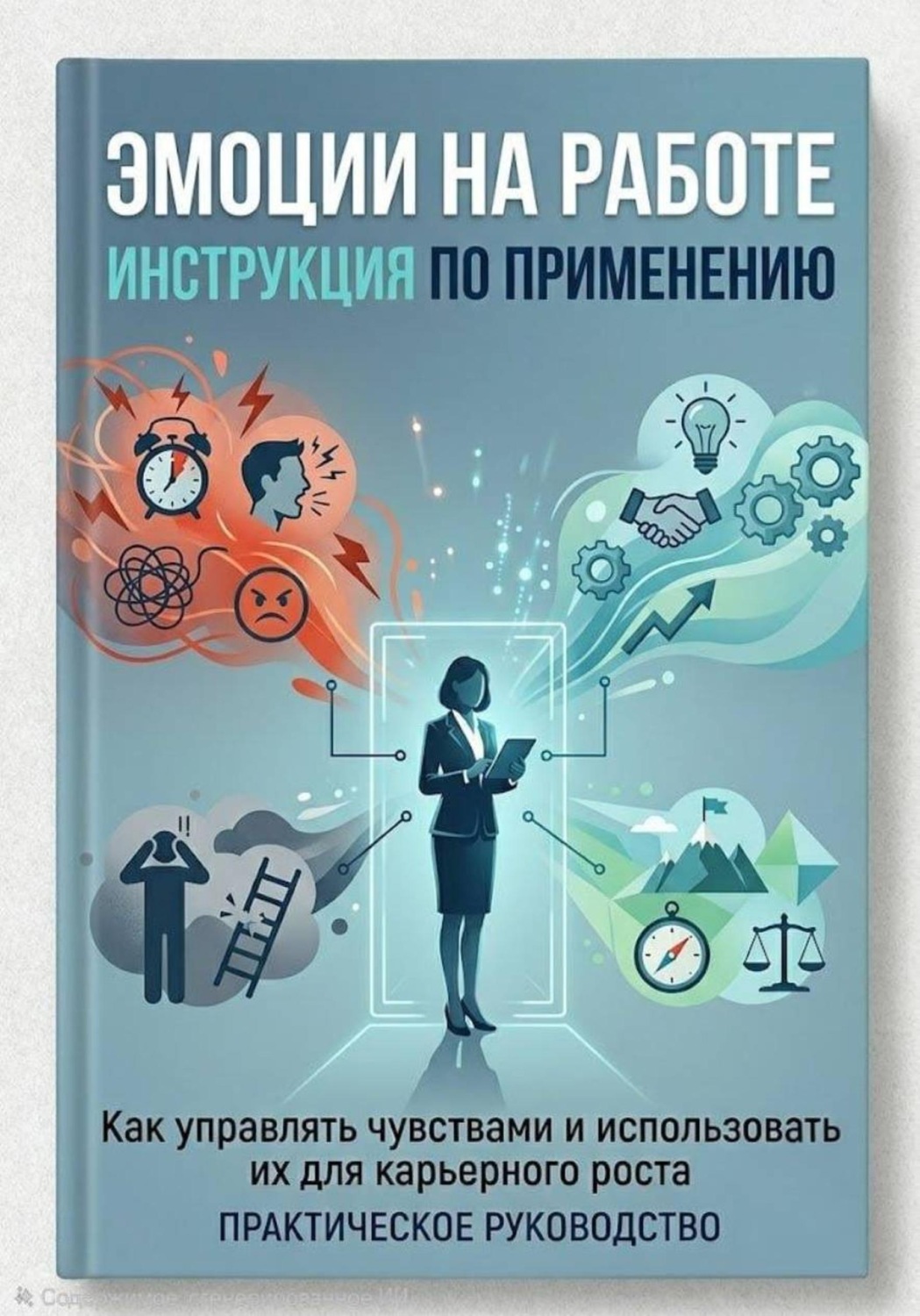 Обложка книги «Эмоции на работе: инструкция по применению»
