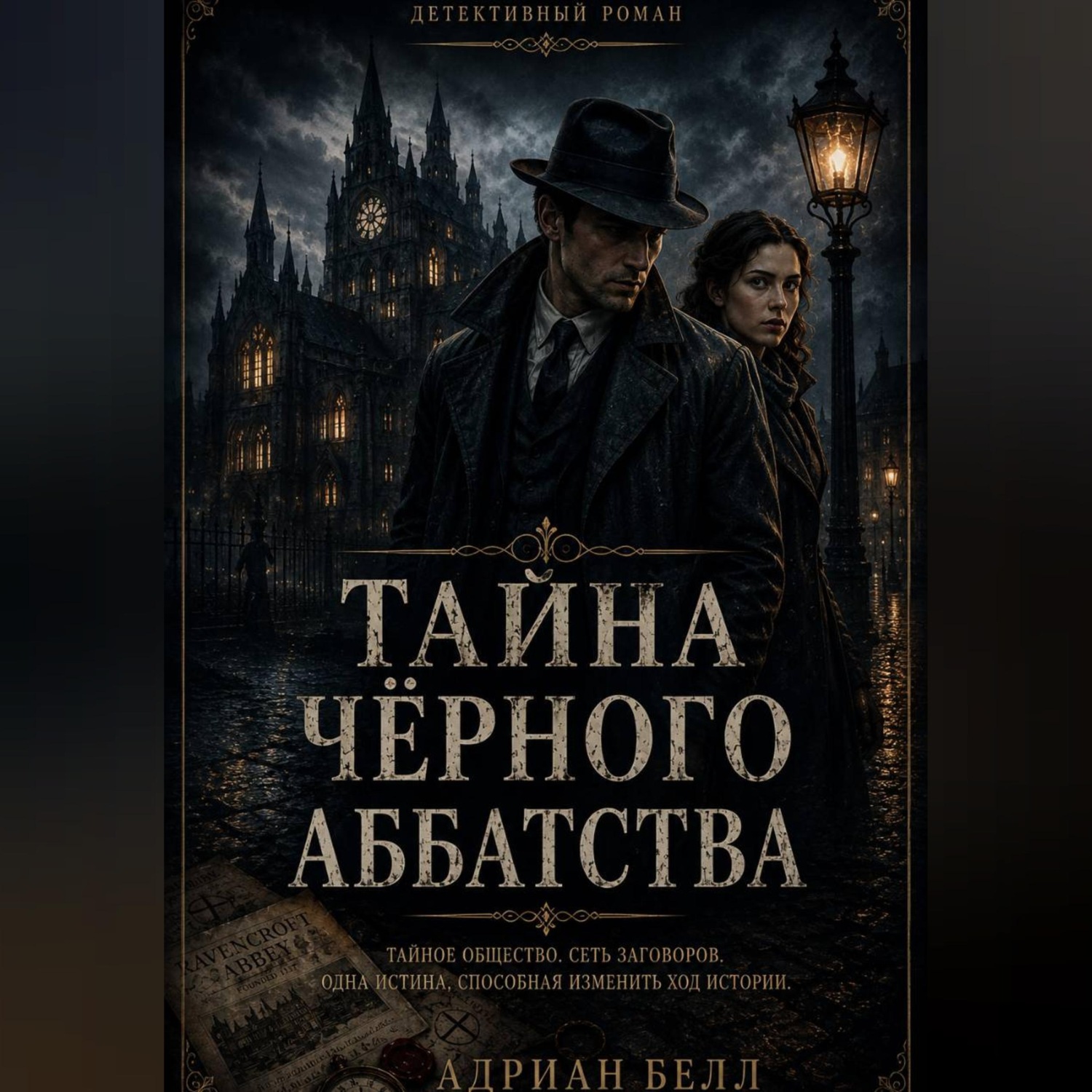 Обложка книги «ТАЙНА ЧЕРНОГО АББАТСТВА»