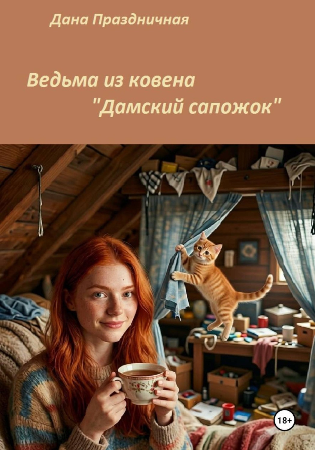 Обложка книги «Ведьма из ковена "Дамский сапожок"»