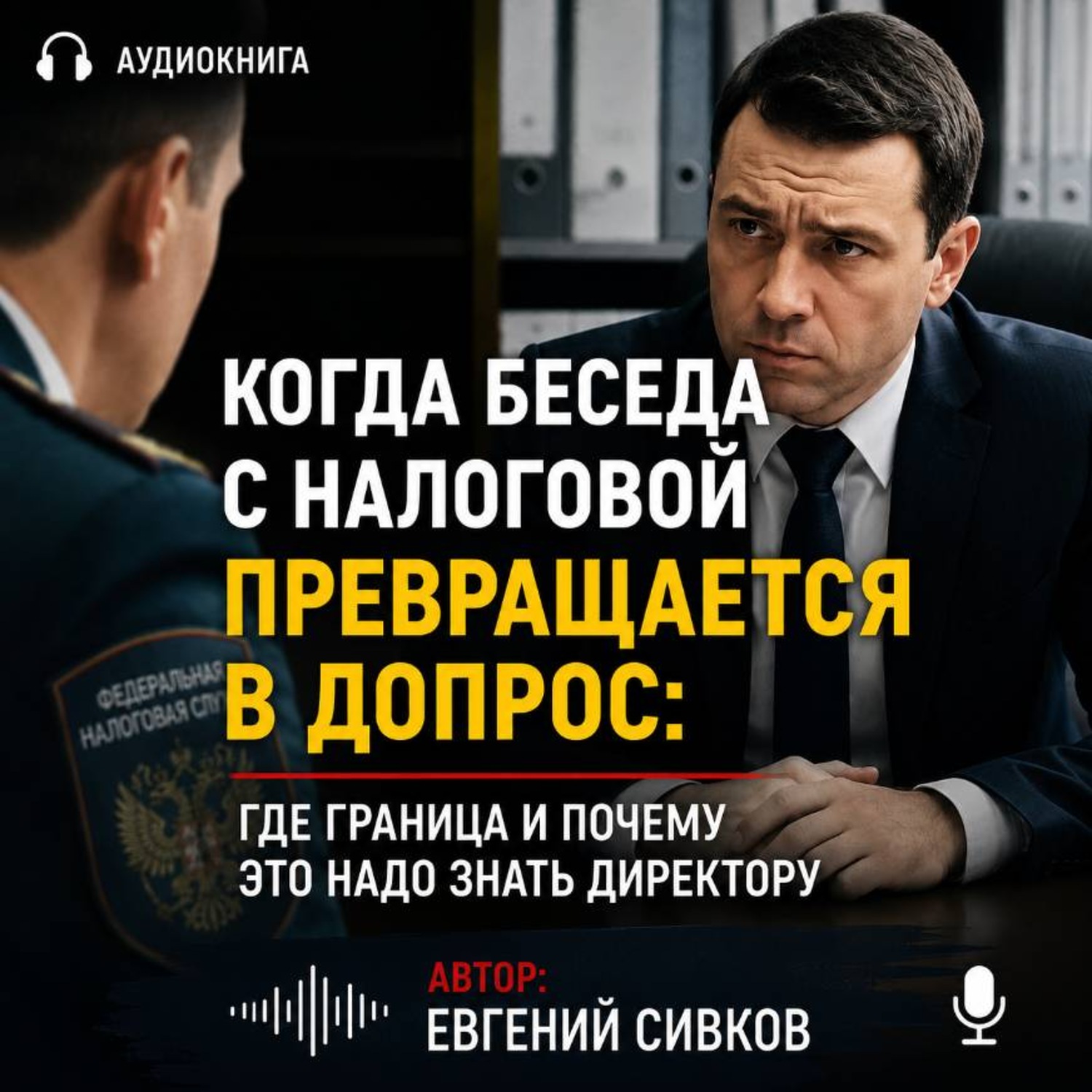 Обложка книги «Когда беседа с налоговой превращается в допрос: где граница и почему это надо знать директору»