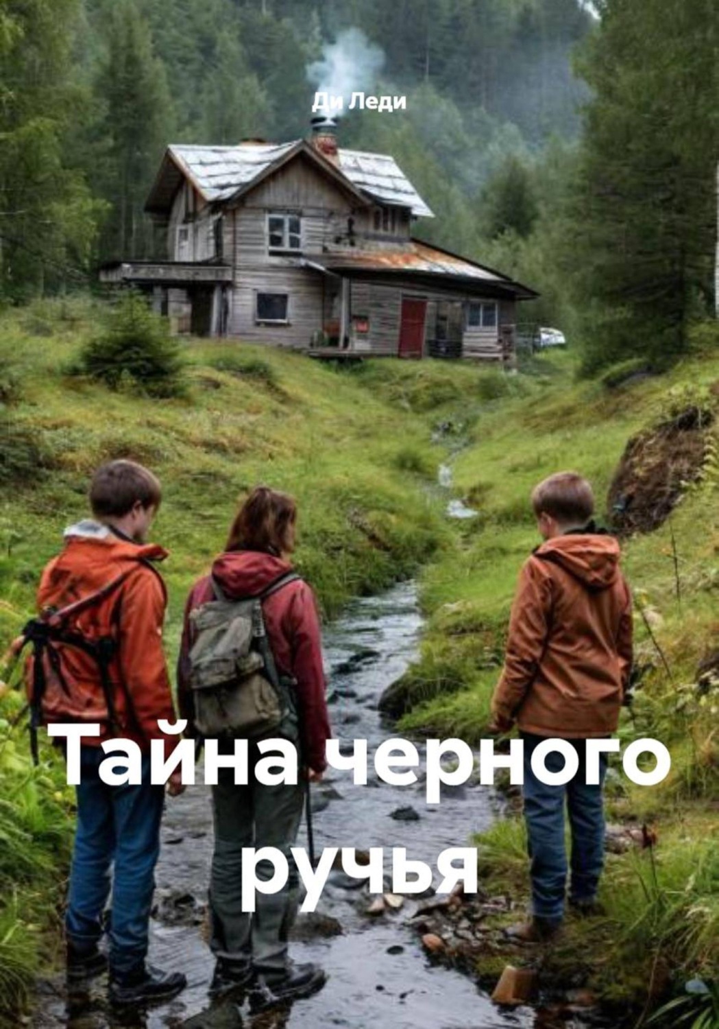 Обложка книги «Тайна черного ручья»