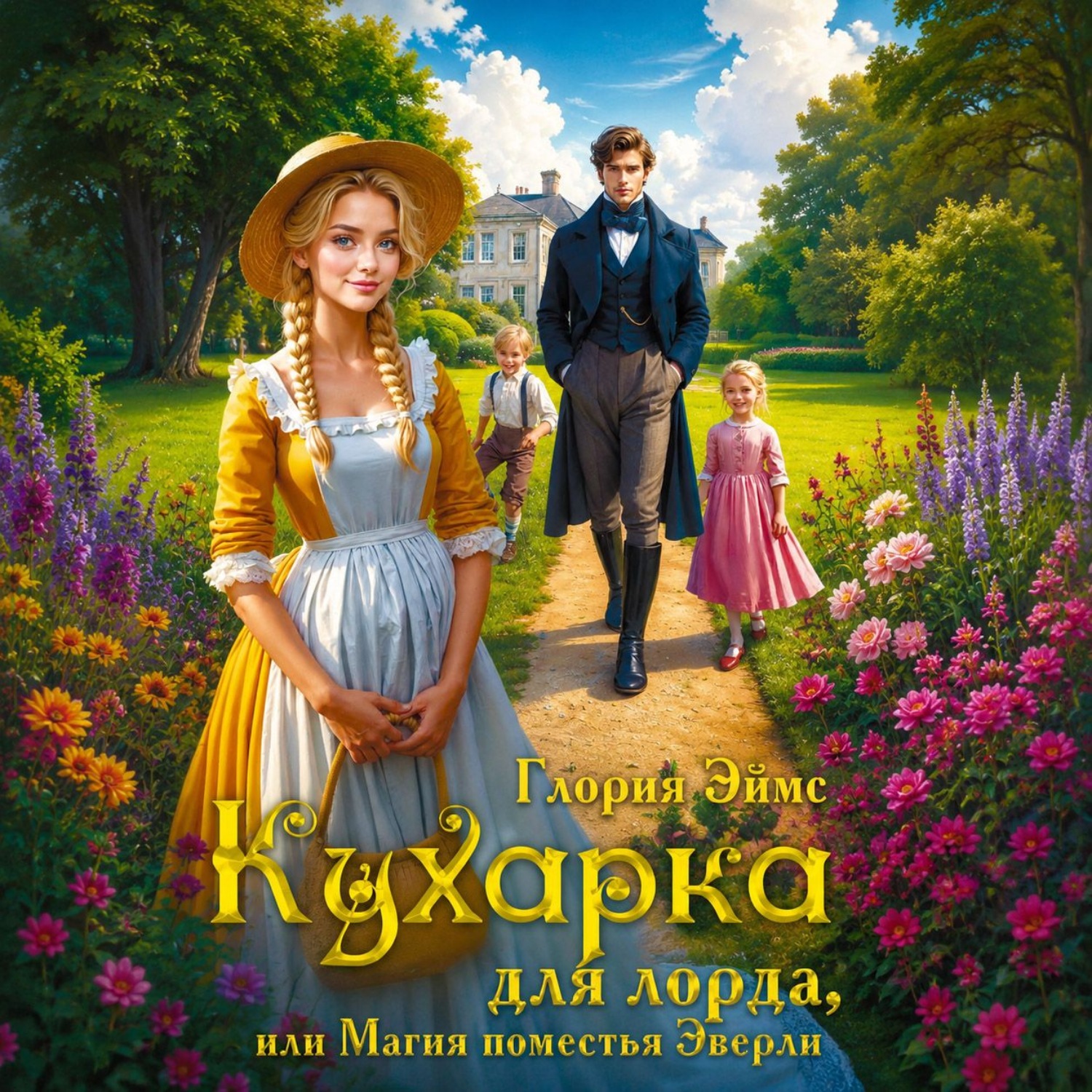 Обложка книги «Кухарка для лорда, или Магия поместья Эверли»