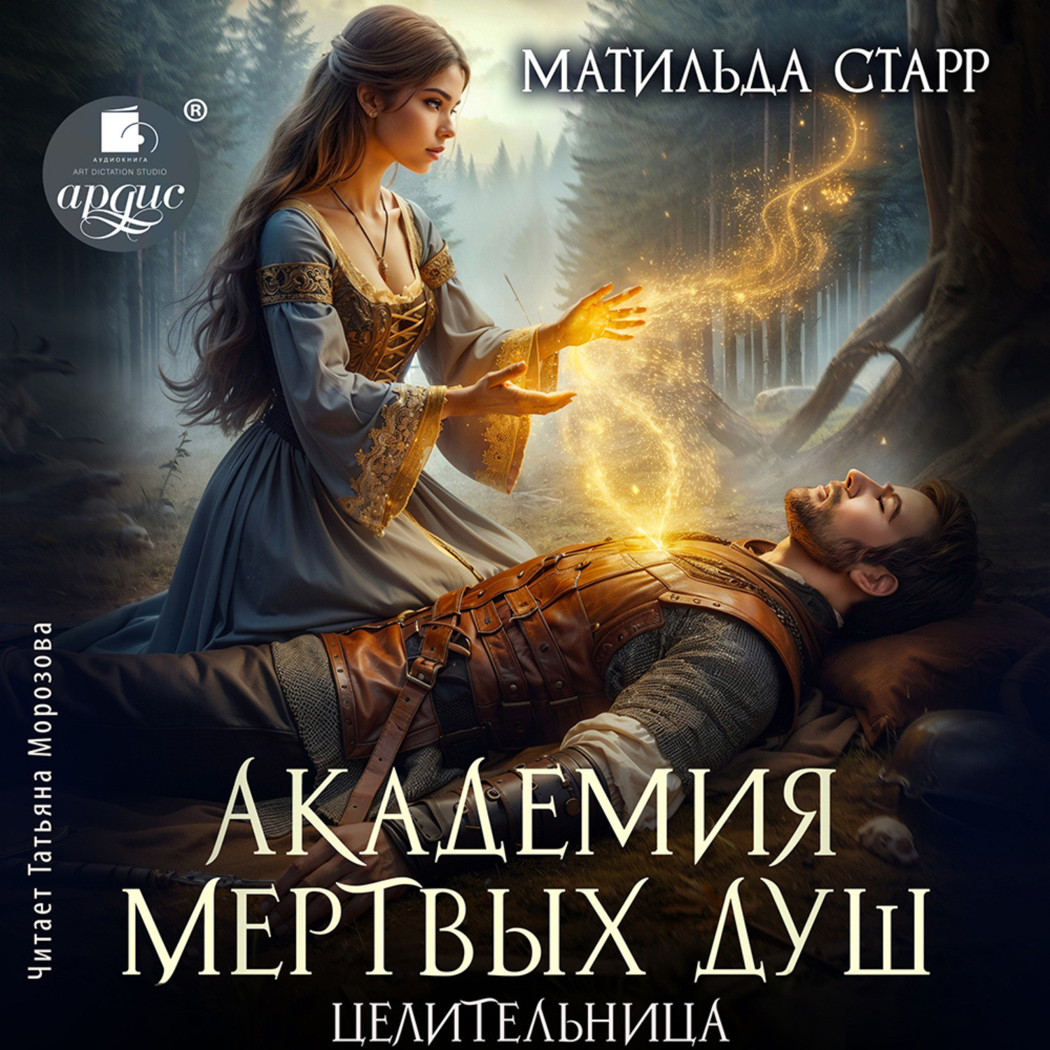 Обложка книги «Академия мёртвых душ. Книга 4. Целительница»