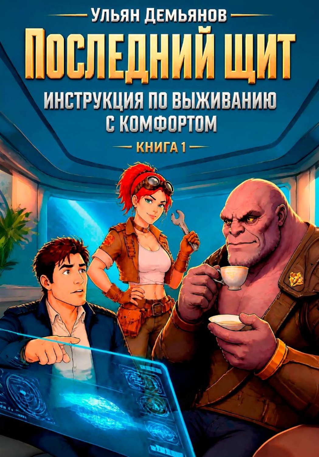 Обложка книги «Последний щит. Инструкция по выживанию с комфортом. Книга 1»