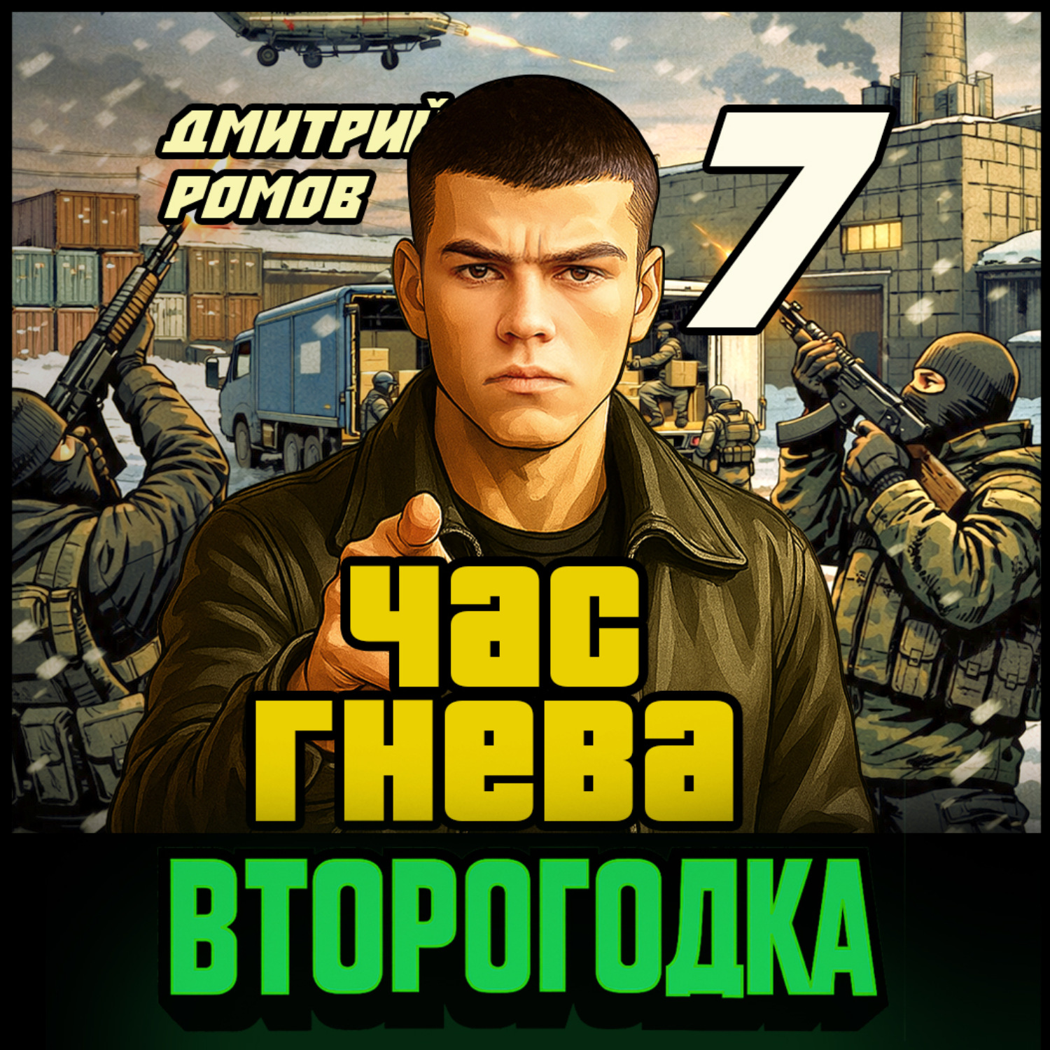 Обложка книги «Второгодка. Книга 7. Час гнева»