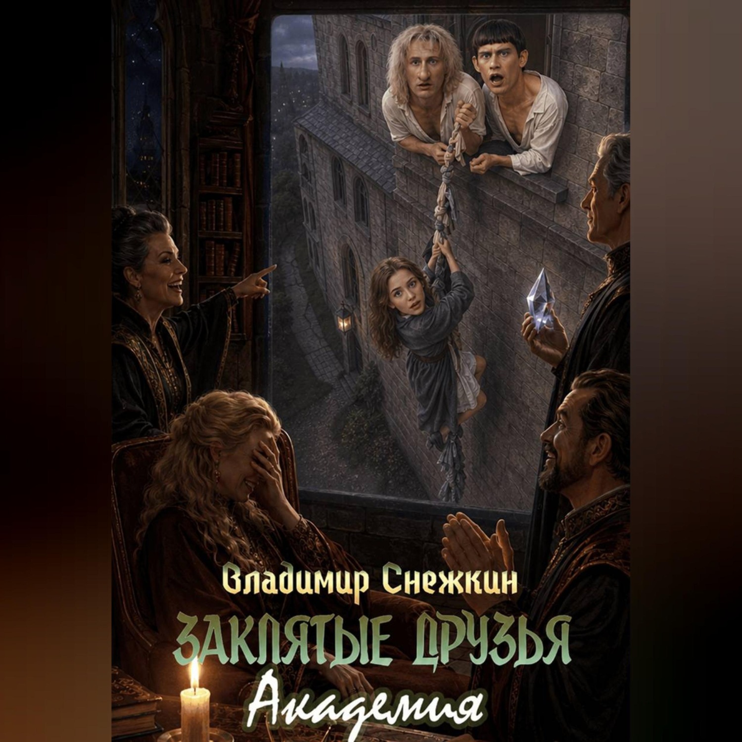 Обложка книги «Заклятые друзья. Академия»