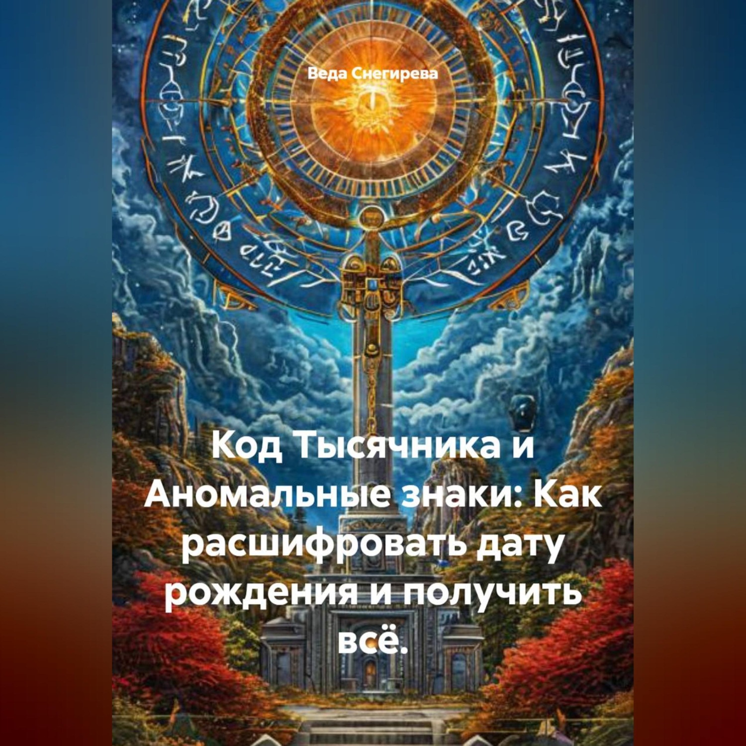 Обложка книги «Код Тысячника и Аномальные знаки: Как расшифровать дату рождения и получить всё.»