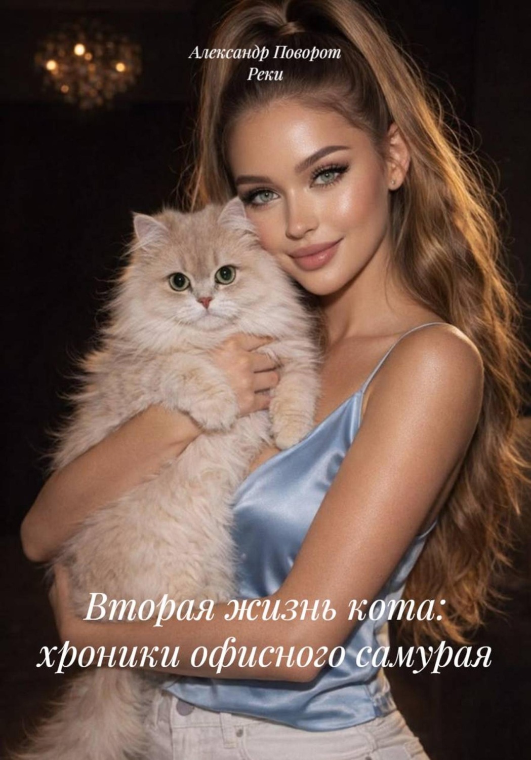 Обложка книги «Вторая жизнь кота: хроники офисного самурая»