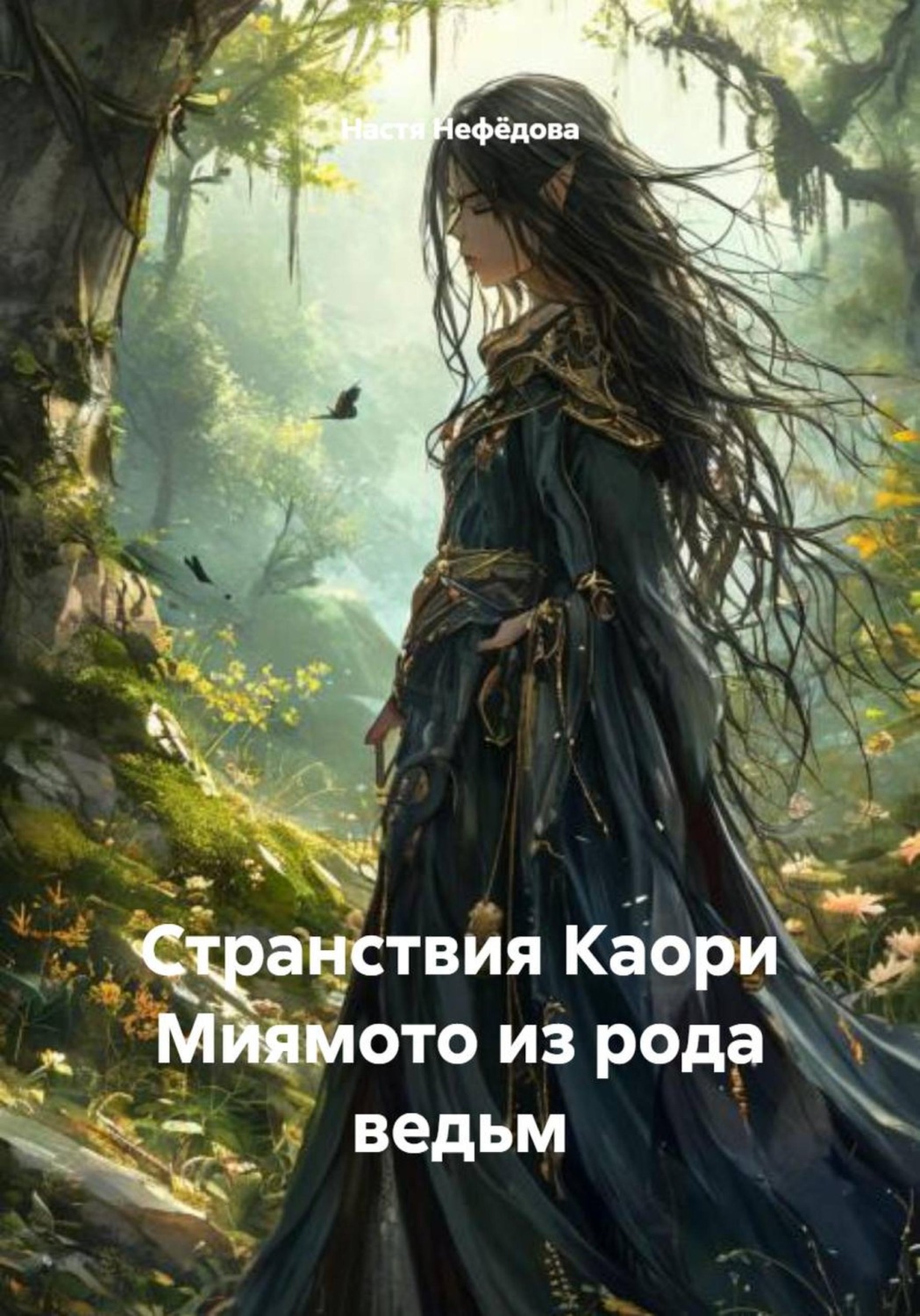 Обложка книги «Странствия Каори Миямото из рода ведьм»