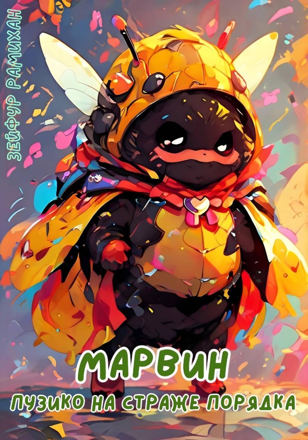 Обложка книги «Марвин. Пузико на страже порядка»