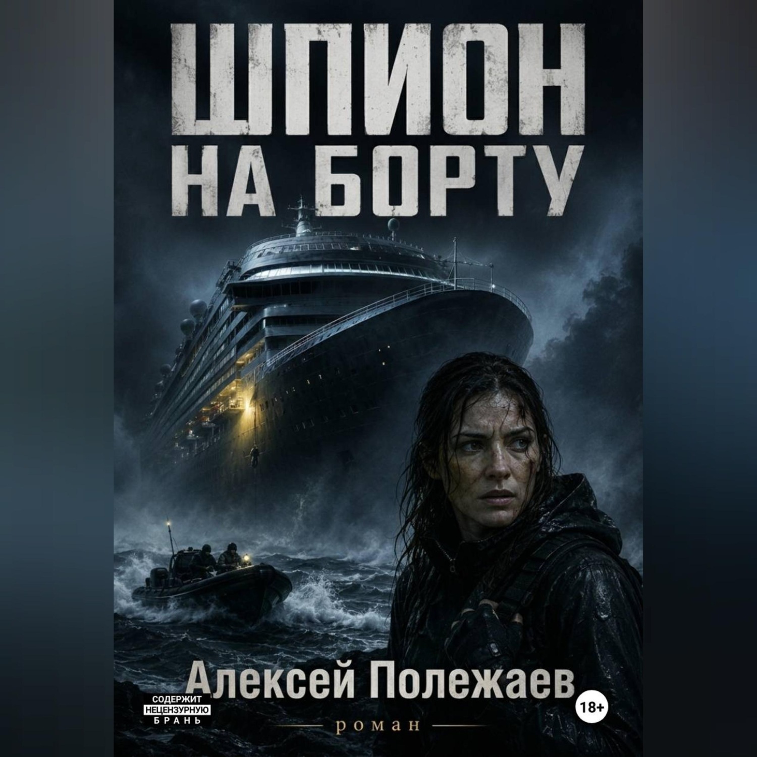 Обложка книги «Шпион на борту»