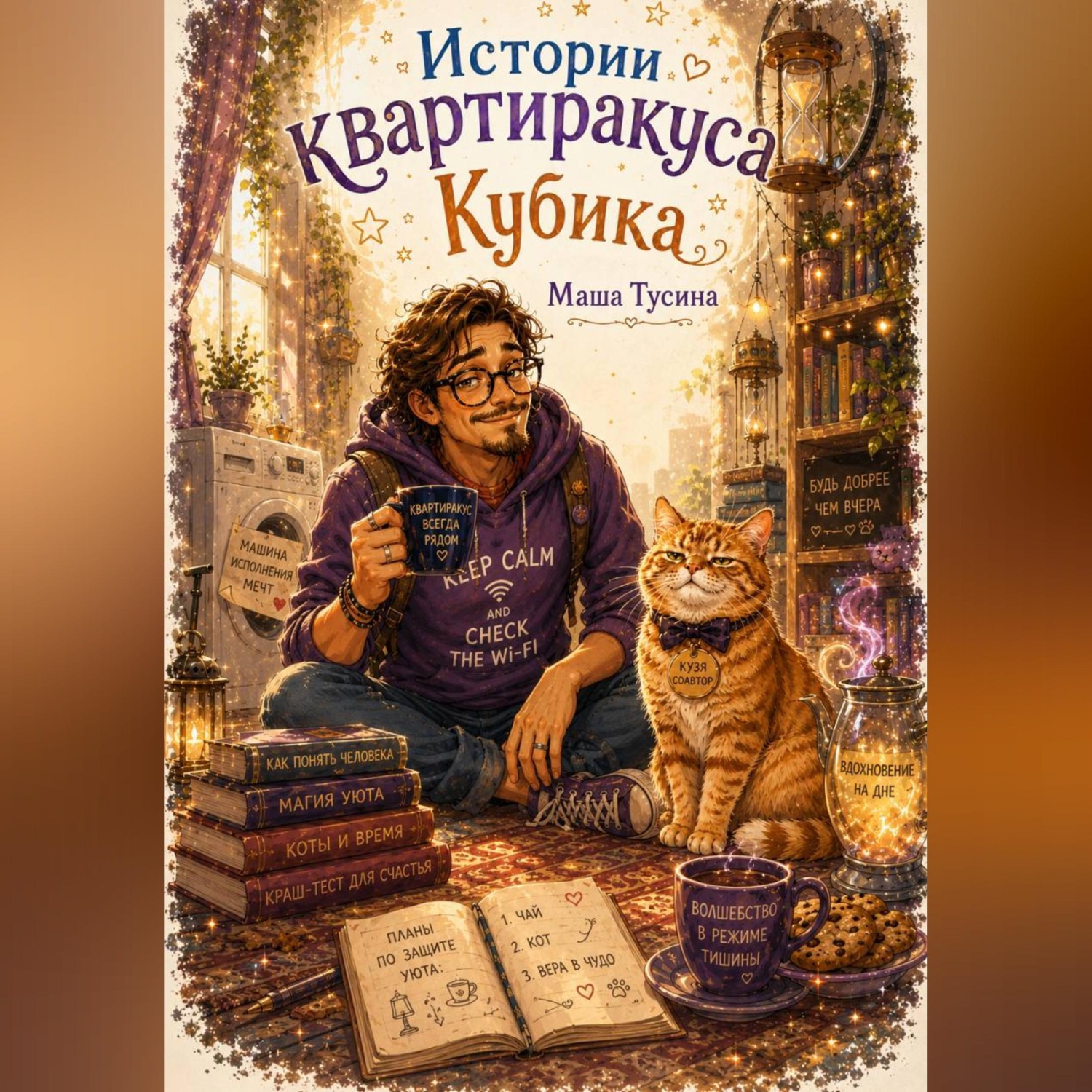 Обложка книги «Истории квартиракуса Кубика»