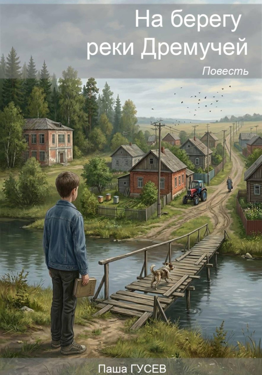 Обложка книги «На берегу реки Дремучей»