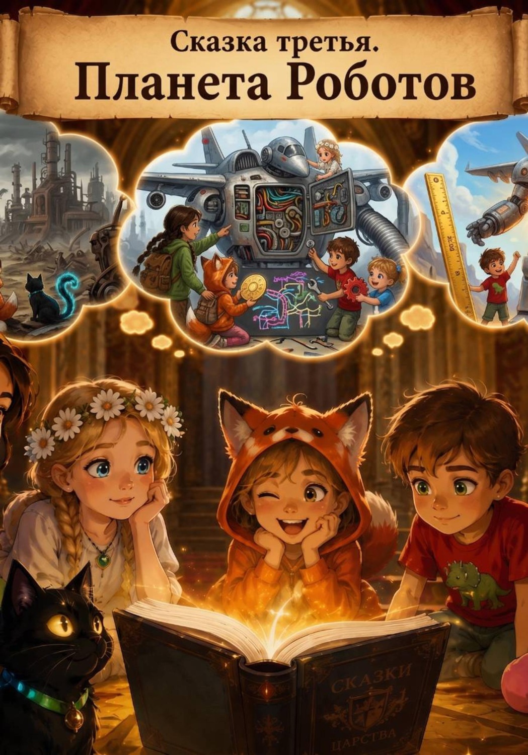 Обложка книги «3. Нота вечности. Планета Роботов»