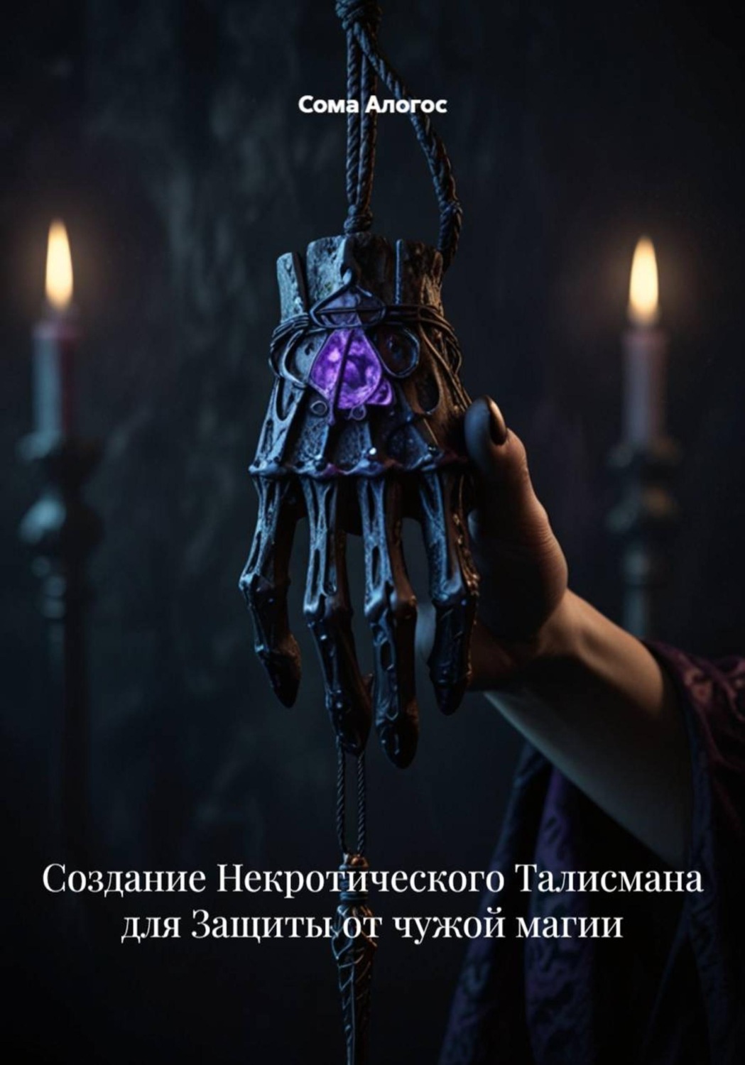 Обложка книги «Создание Некротического Талисмана для Защиты от чужой магии»